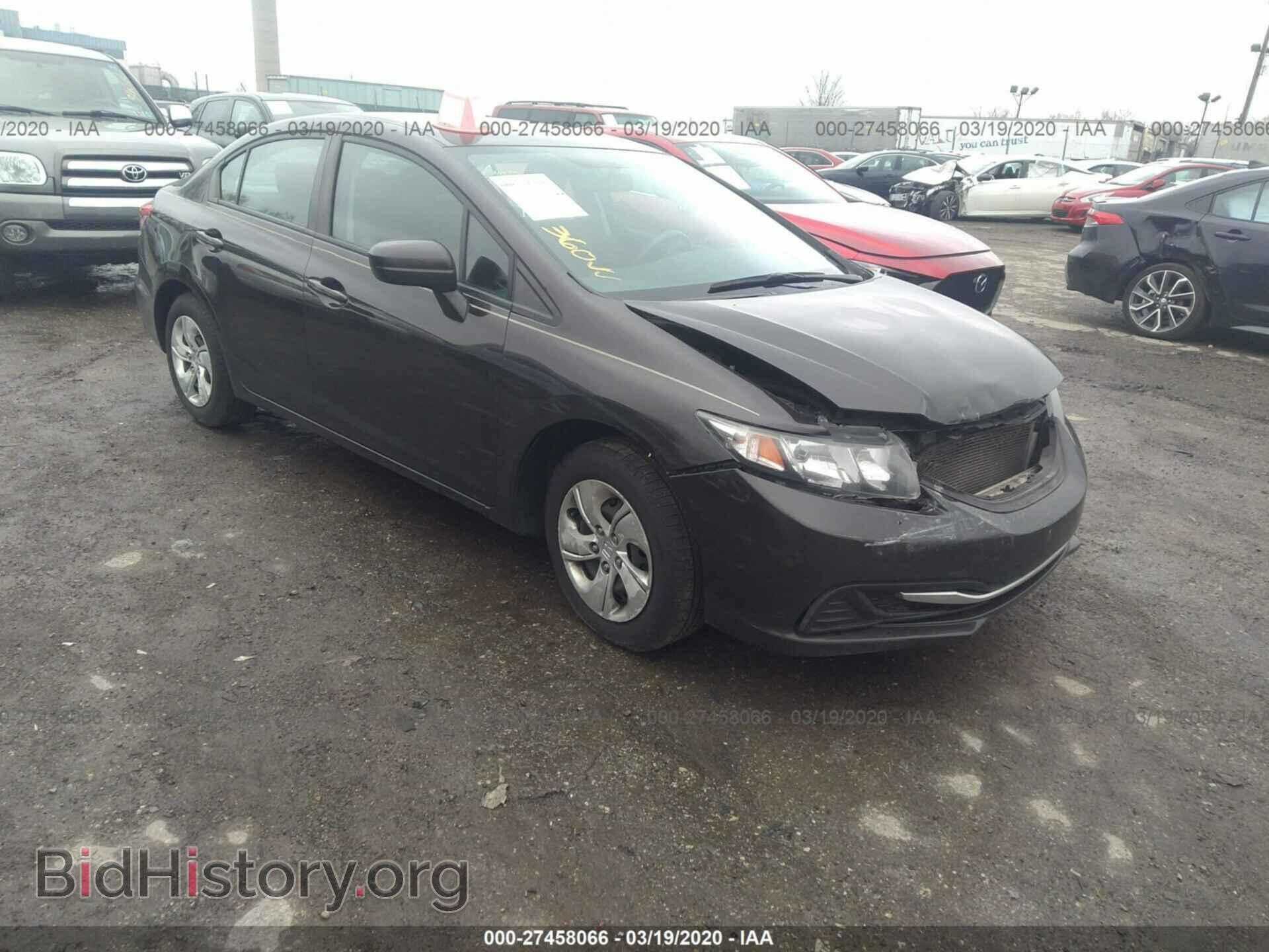 Фотография 2HGFB2F5XEH510718 - HONDA CIVIC 2014