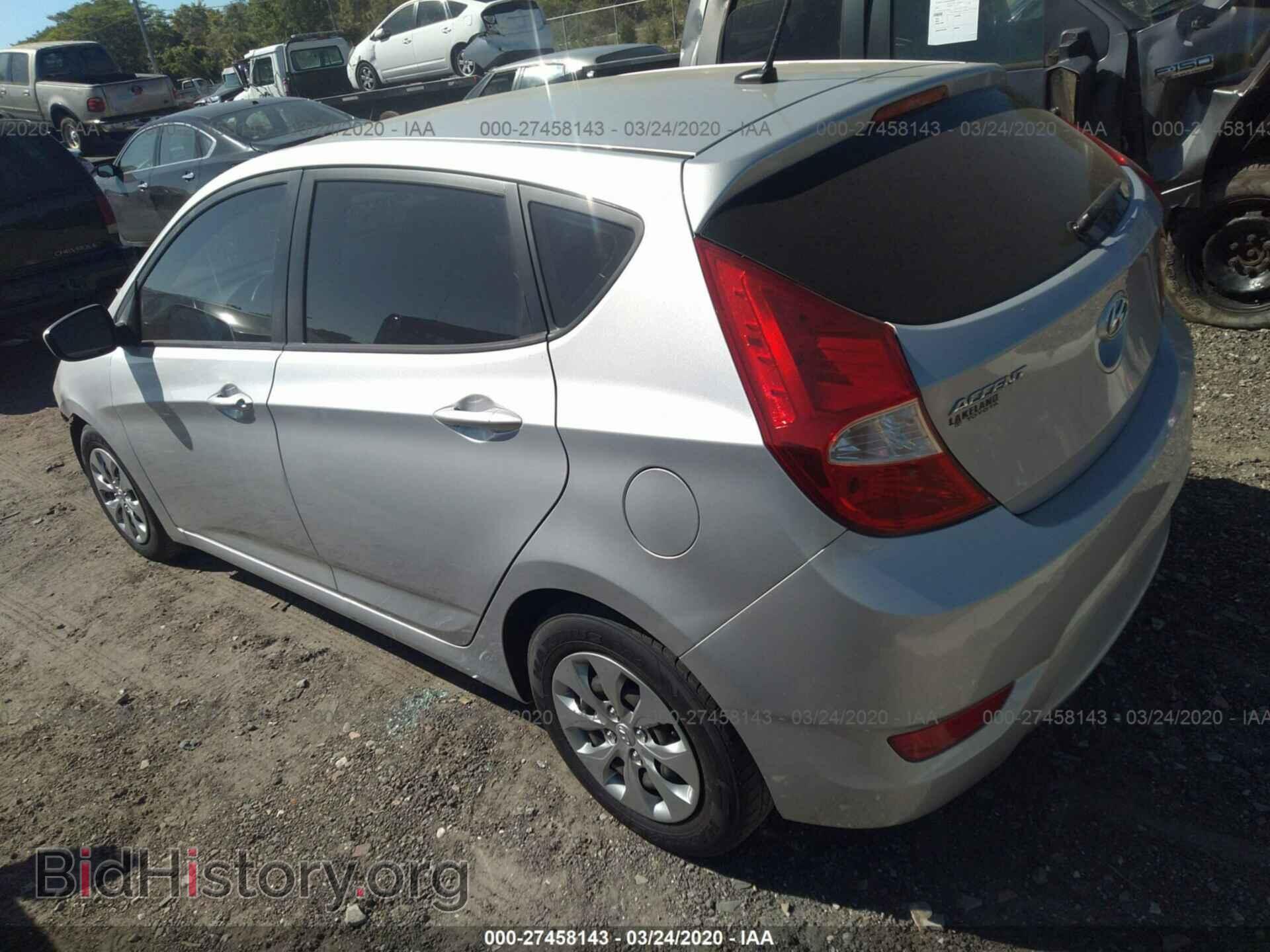 2017 HYUNDAI ACCENT - VIN: KMHCT5AE3HU316570 - Фото 3