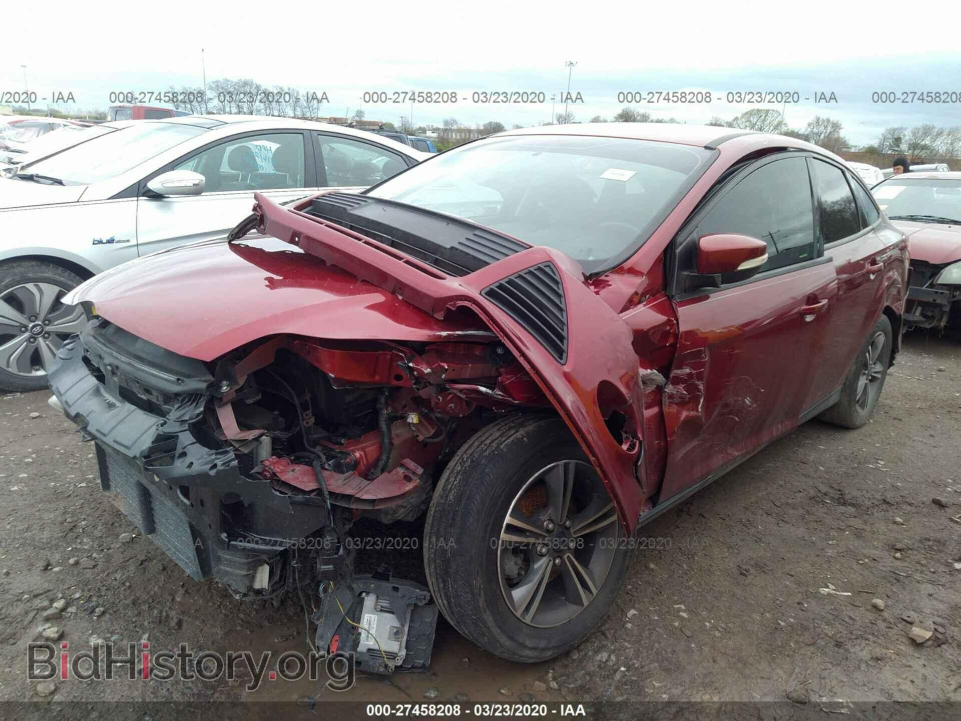 2014 FORD FOCUS - VIN: 1FADP3F22EL405523 - Фото 2