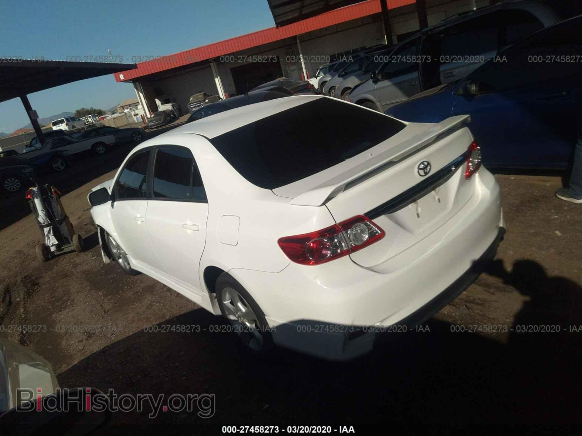 2013 TOYOTA COROLLA - VIN: 5YFBU4EE6DP124763 - Фото 3