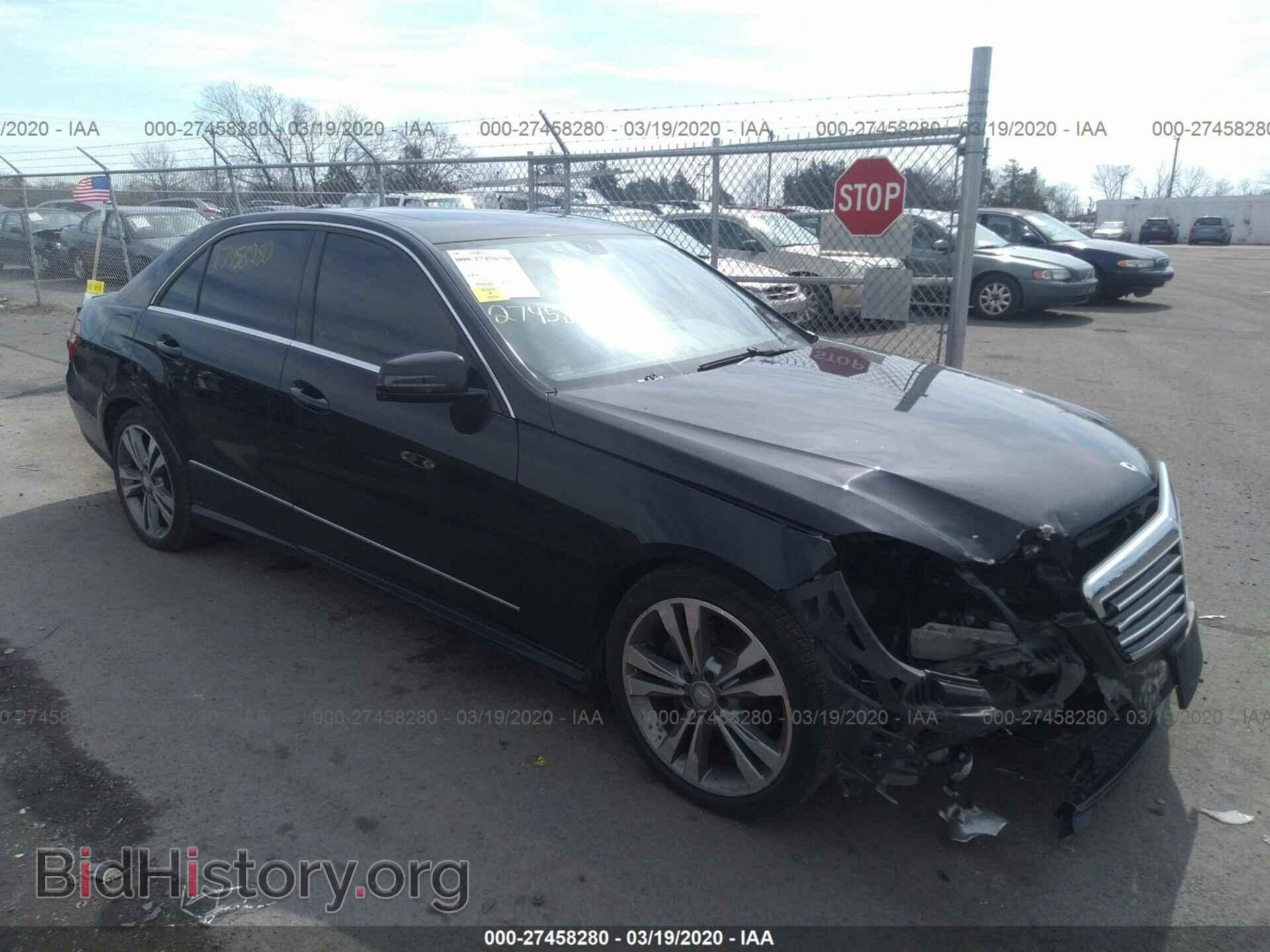 Photo WDDHF8JB0DA730058 - MERCEDES-BENZ E 2013