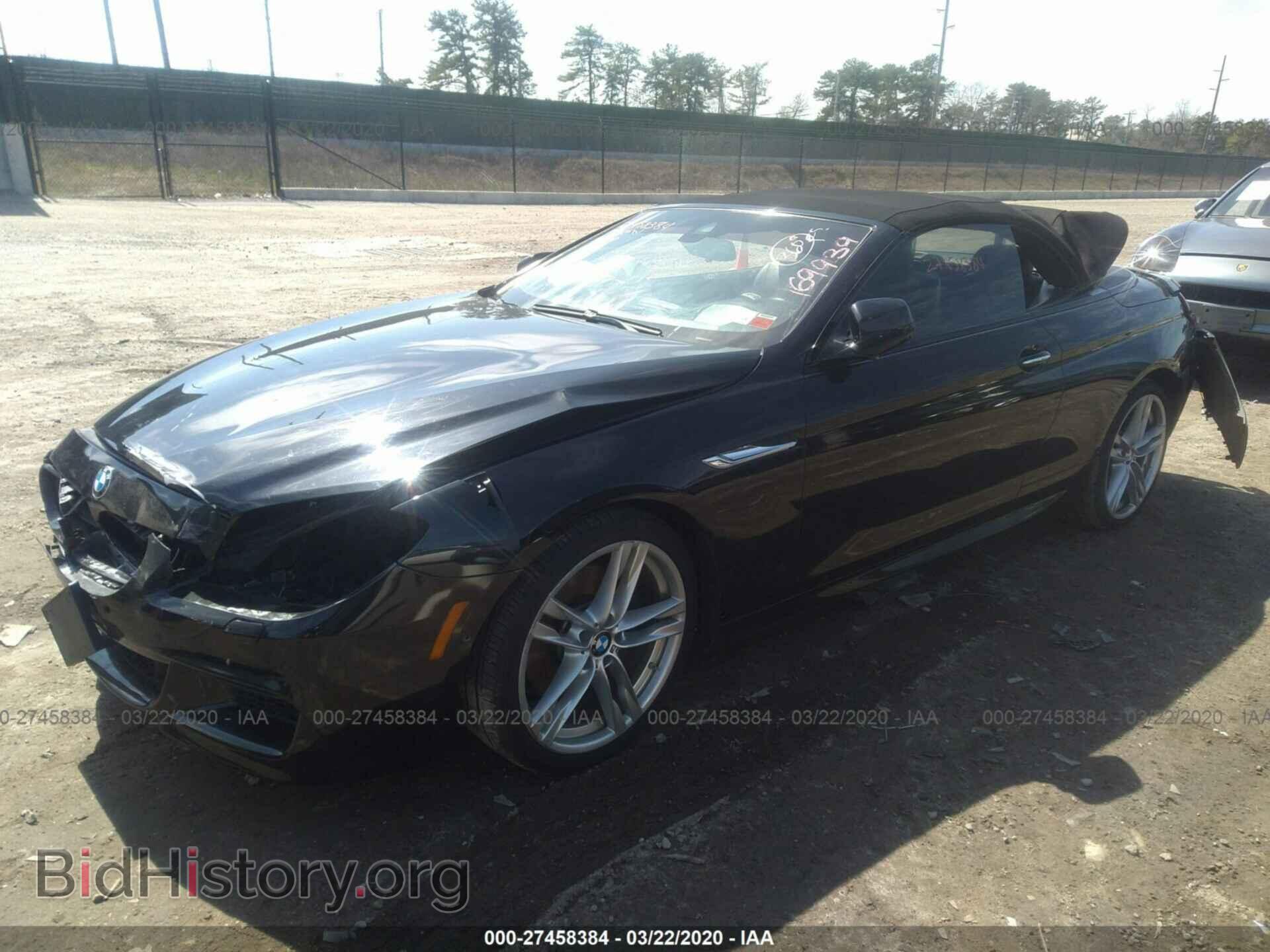 2015 BMW 650 - VIN: WBAYP9C55FD169939 - Фото 2
