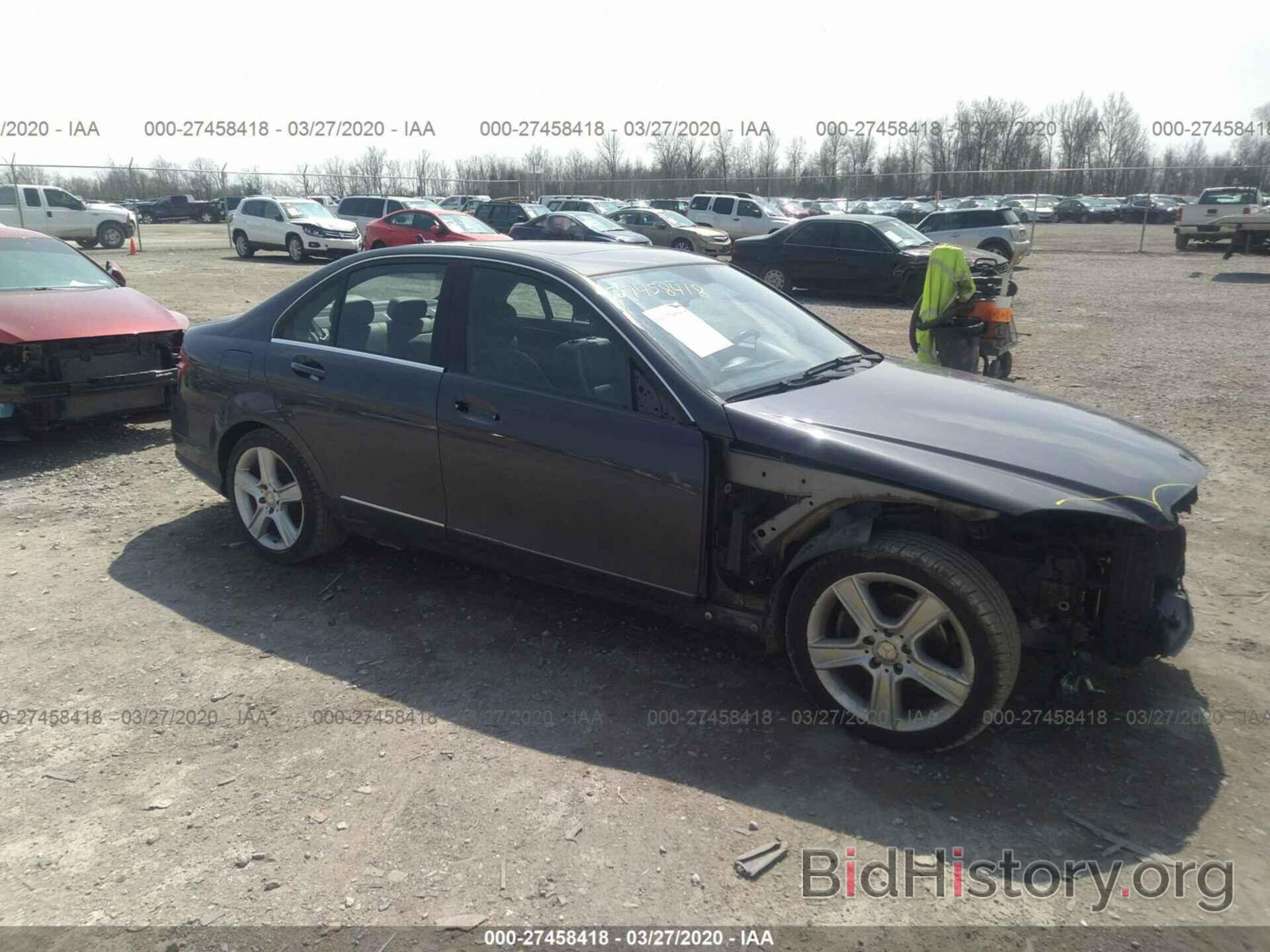 Photo WDDGF5EB2AR115058 - MERCEDES-BENZ C 2010