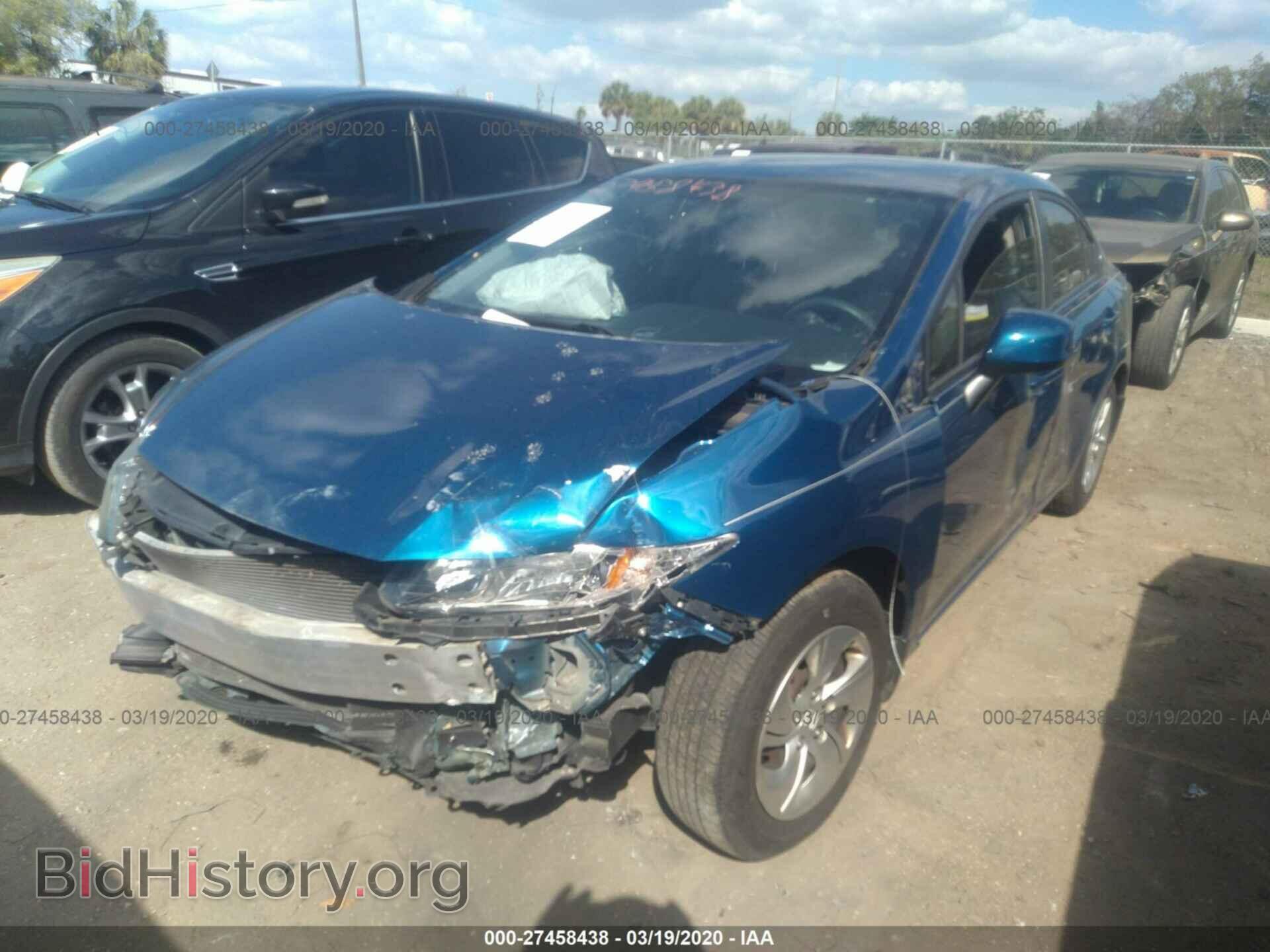 2013 HONDA CIVIC - VIN: 19XFB2F53DE059835 - Фото 6