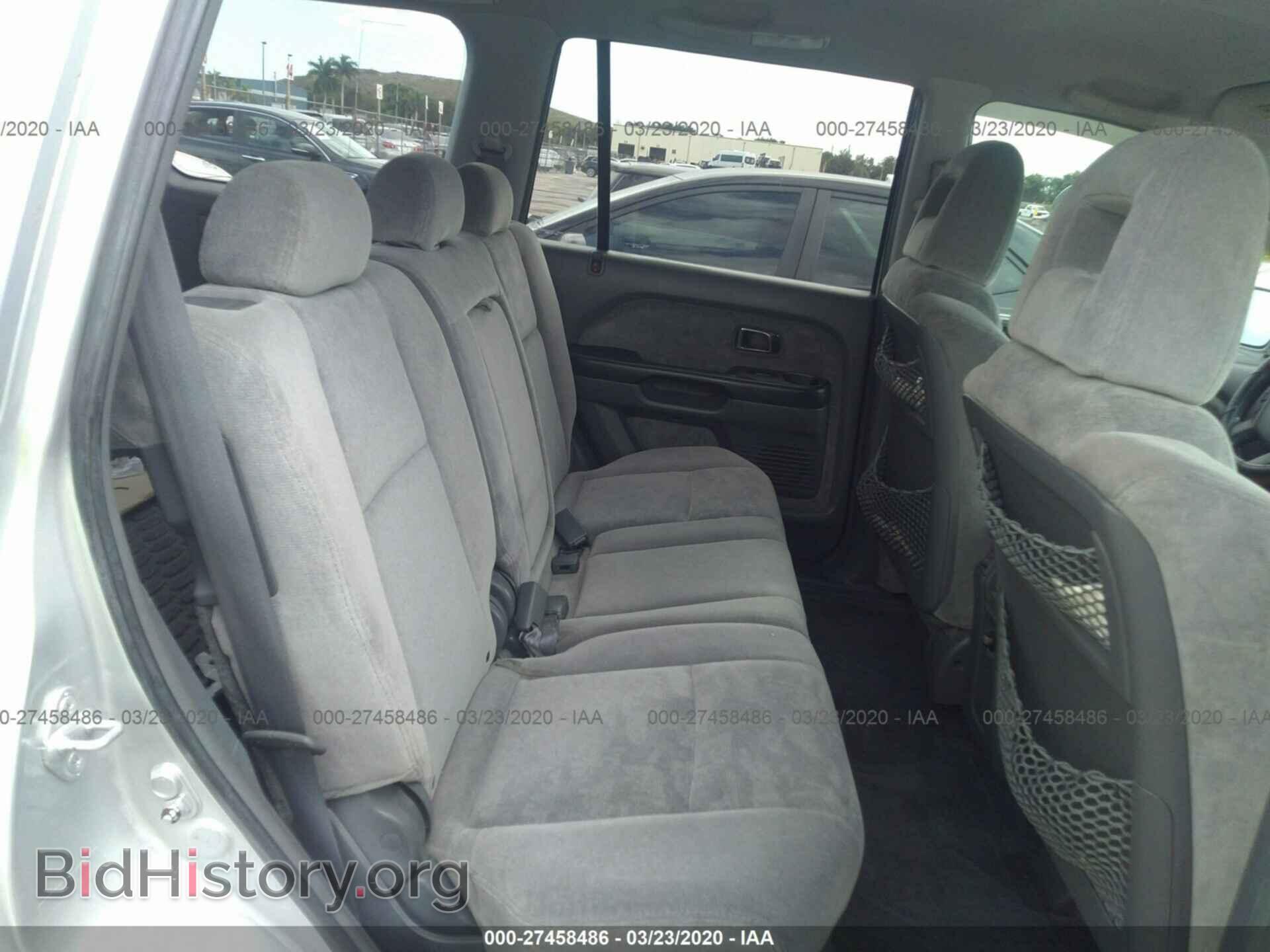 2005 HONDA PILOT - VIN: 5FNYF184X5B002622 - Фото 8