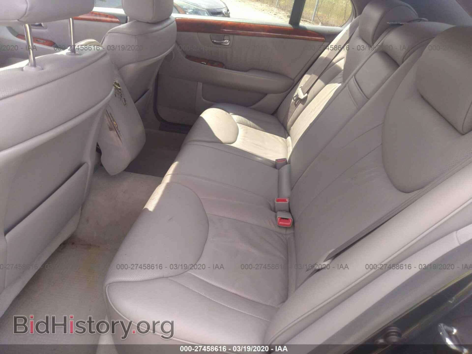2006 LEXUS LS - VIN: JTHBN36F565050524 - Фото 8