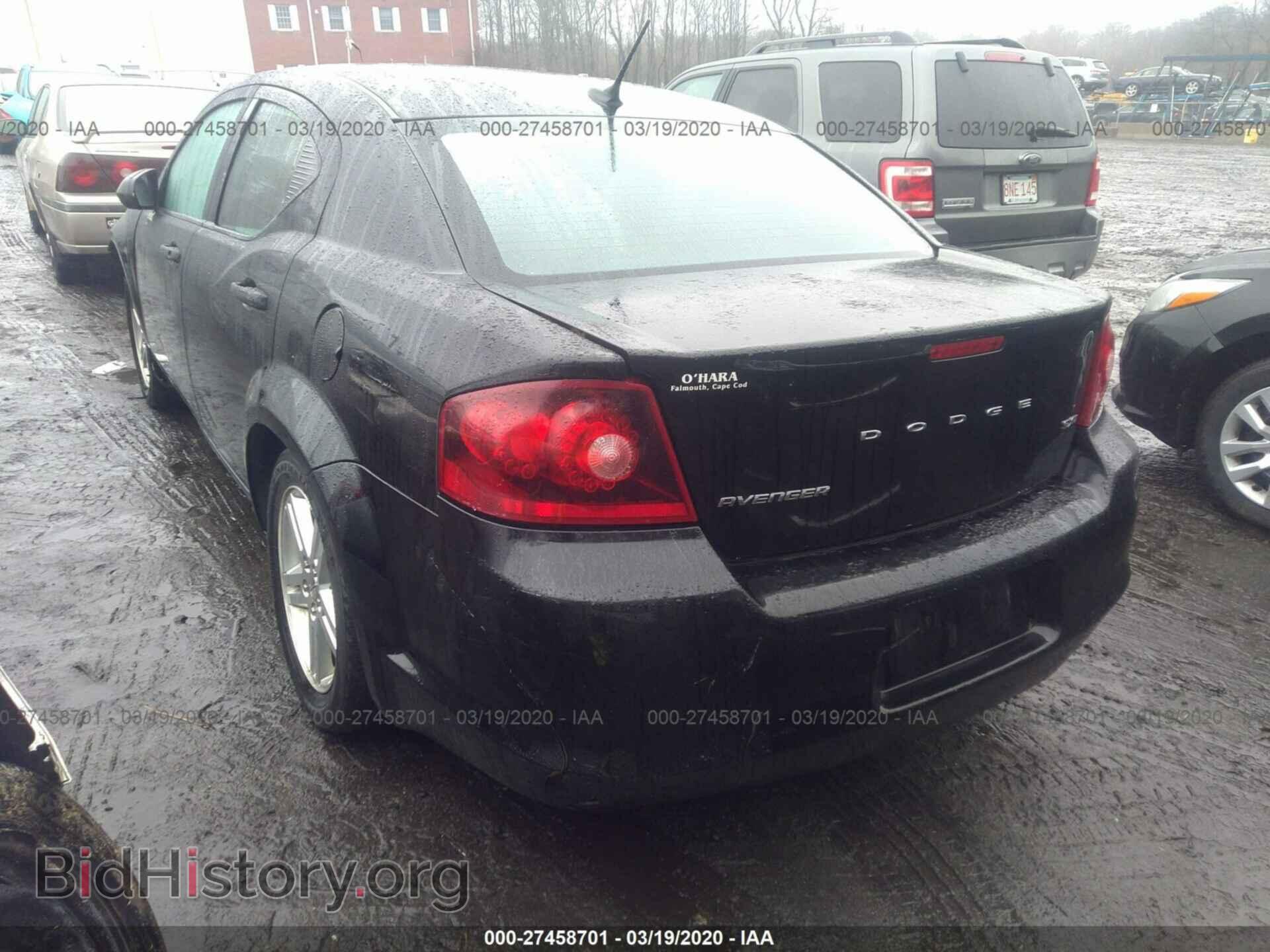 2013 DODGE AVENGER - VIN: 1C3CDZCB9DN549194 - Фото 3