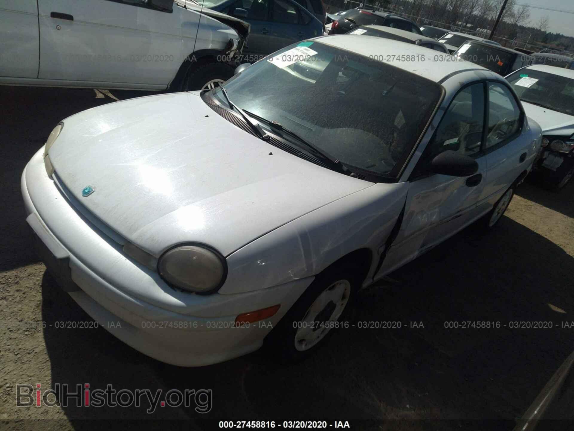 1995 DODGE NEON - VIN: 1B3ES47C8SD111061 - Фото 2
