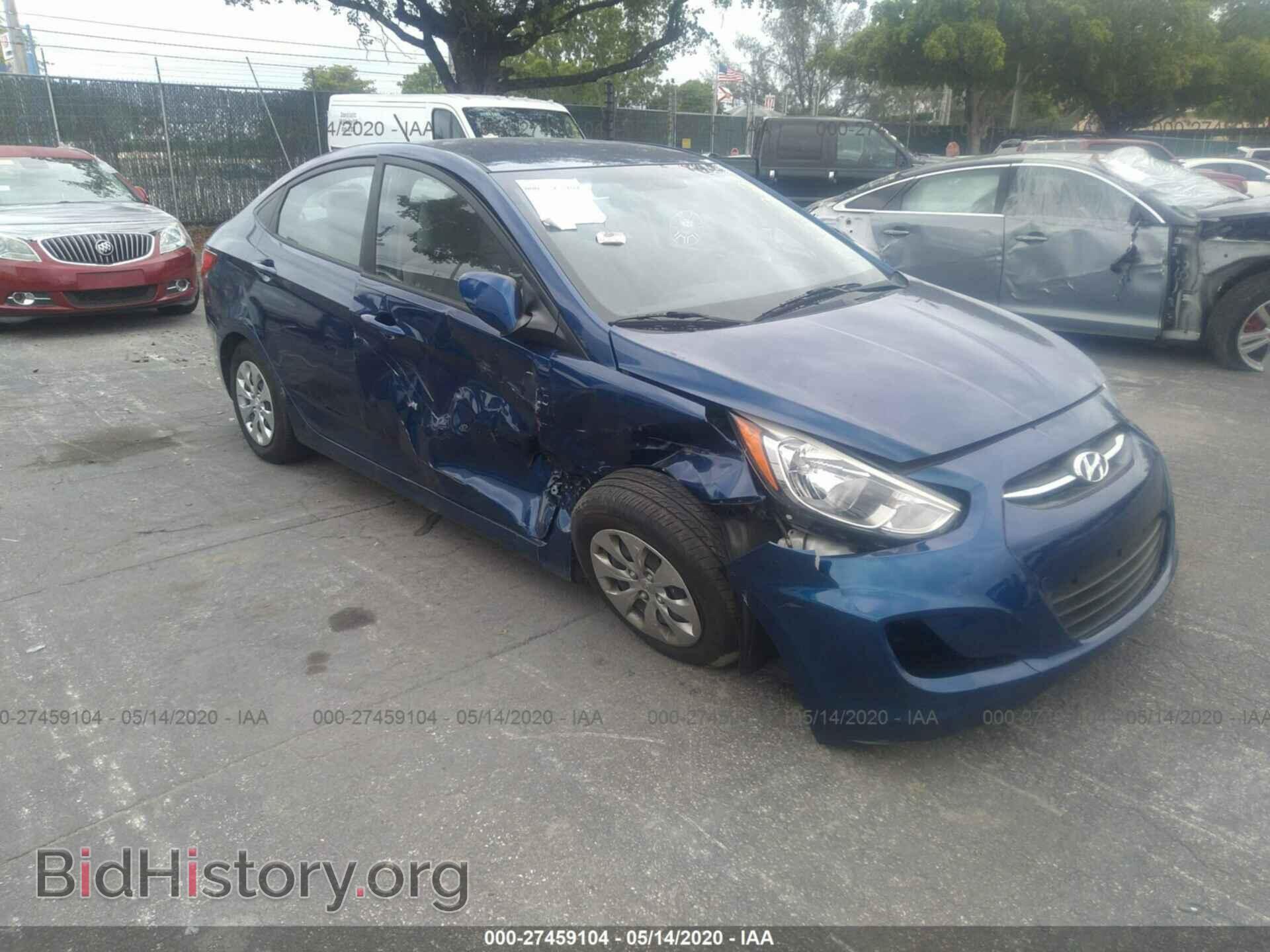 Фотография KMHCT4AE8GU095377 - HYUNDAI ACCENT 2016