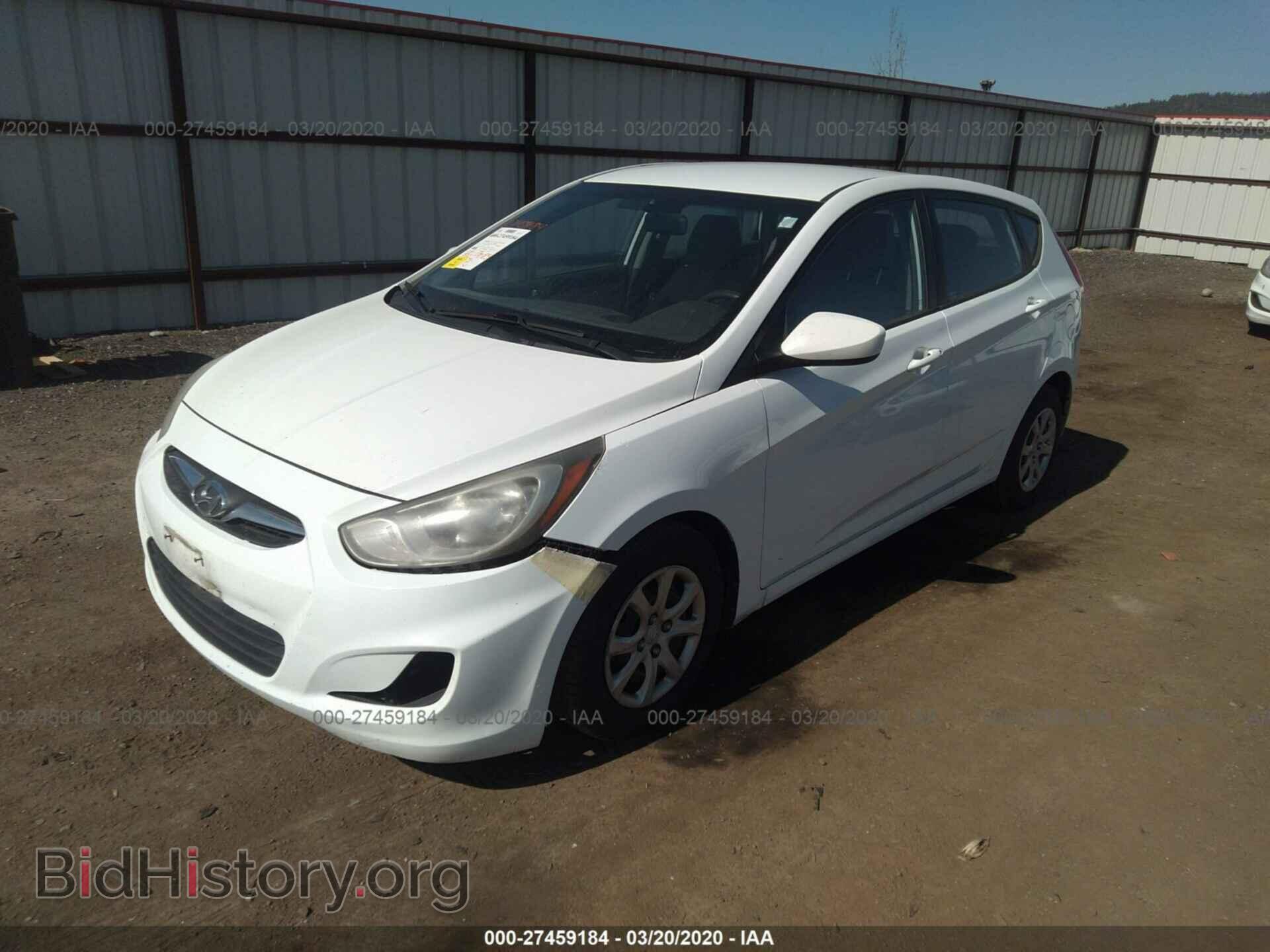 2014 HYUNDAI ACCENT - VIN: KMHCT5AE2EU144673 - Фото 2