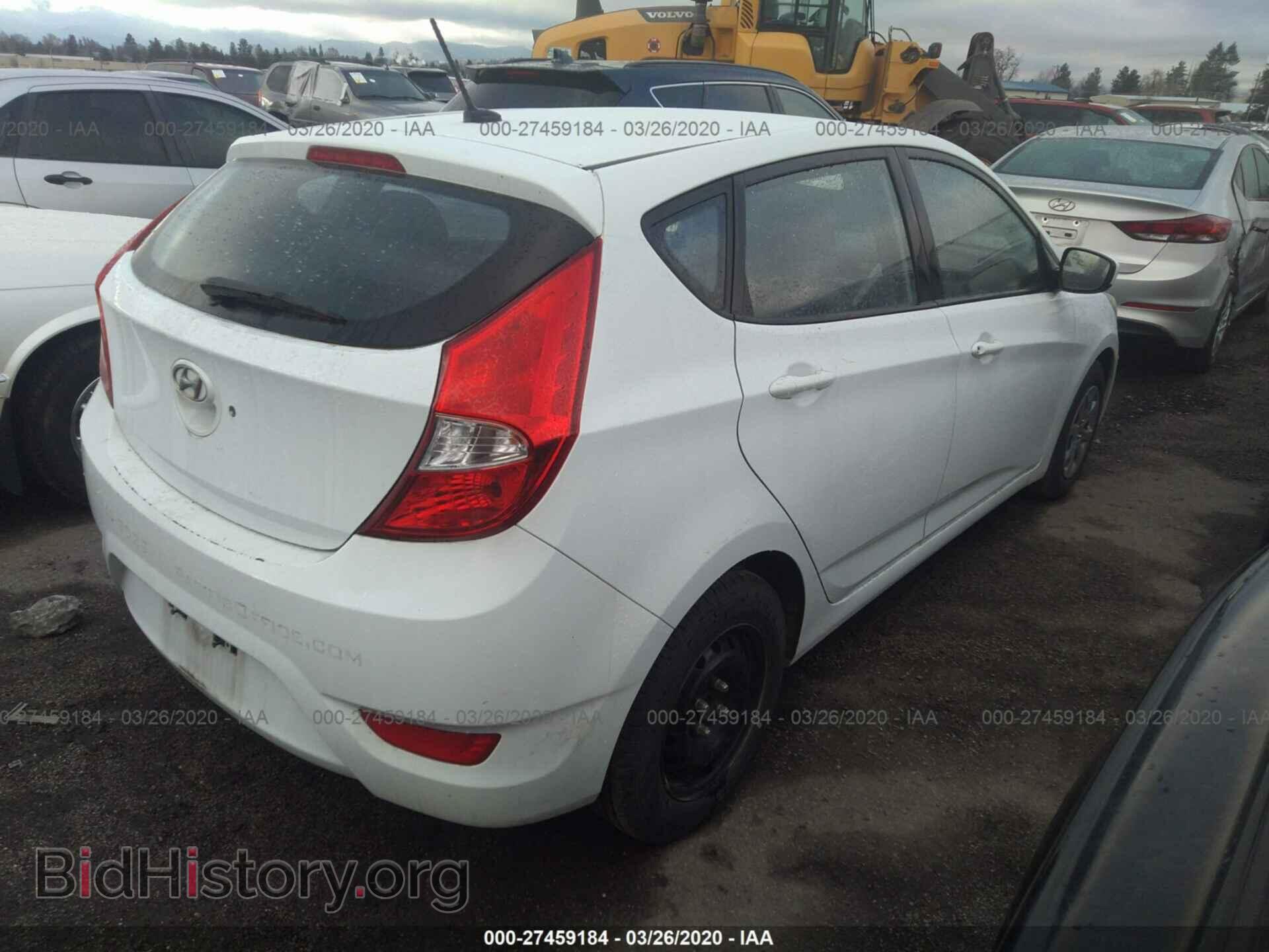 2014 HYUNDAI ACCENT - VIN: KMHCT5AE2EU144673 - Фото 4