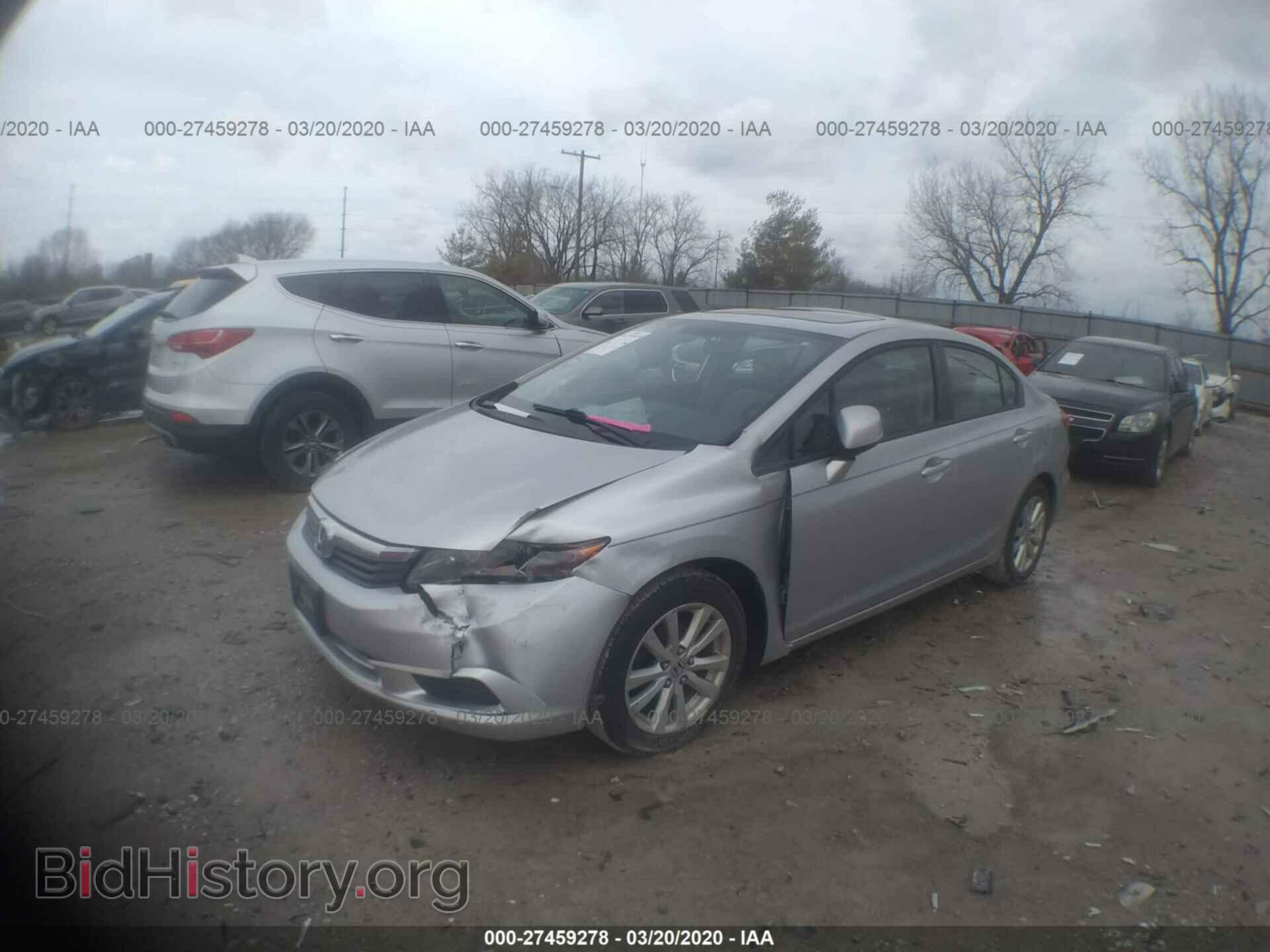 2012 HONDA CIVIC - VIN: 19XFB2F93CE013889 - Photo 2