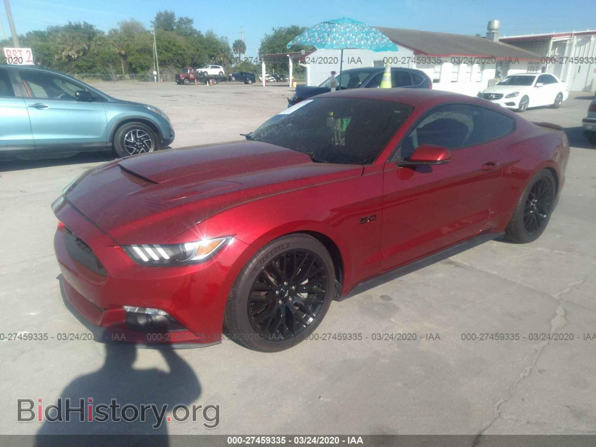 2016 FORD MUSTANG - VIN: 1FA6P8CF8G5245359 - Фото 2