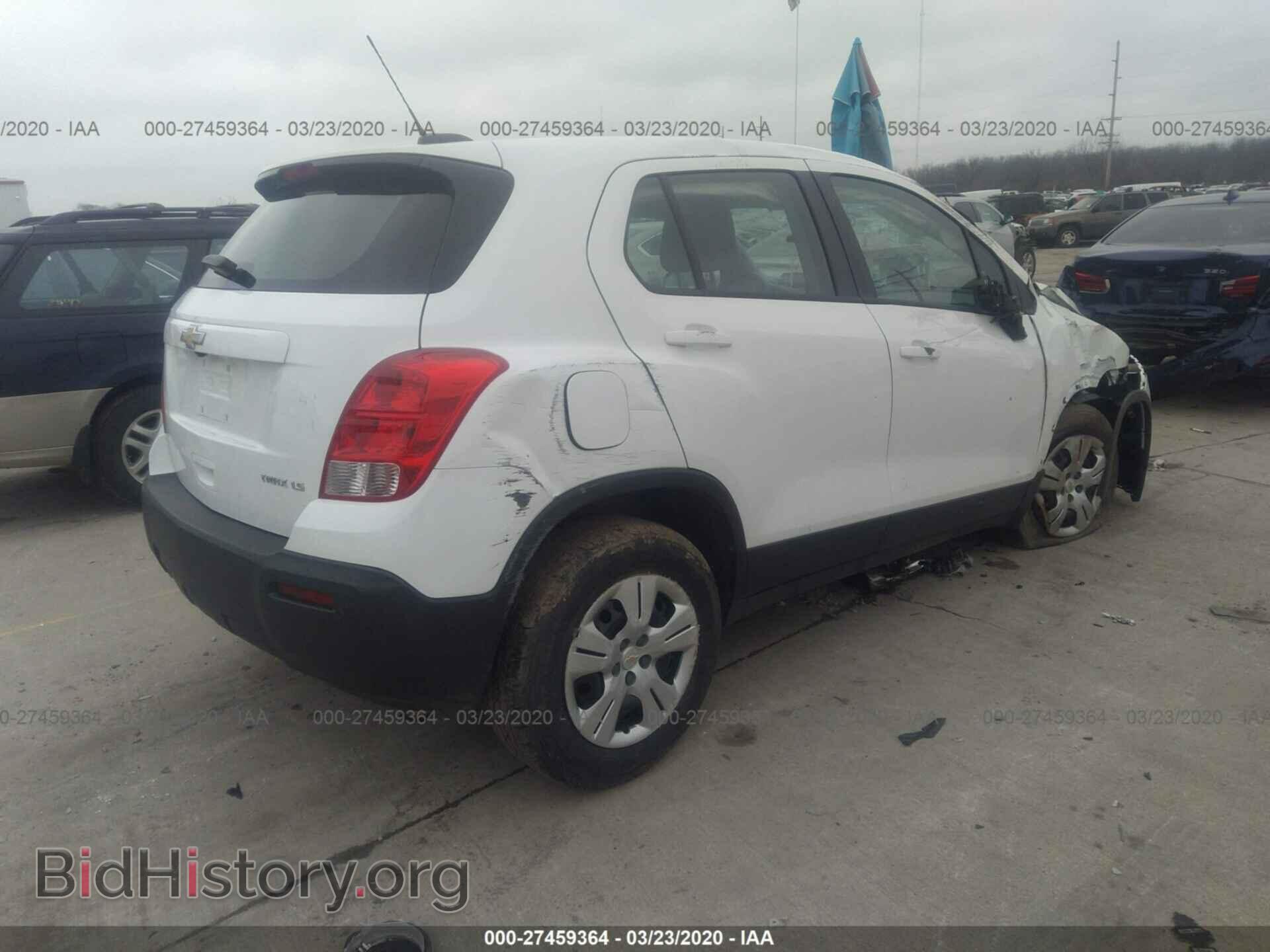 2015 CHEVROLET TRAX - VIN: KL7CJKSB4FB181618 - Фото 4