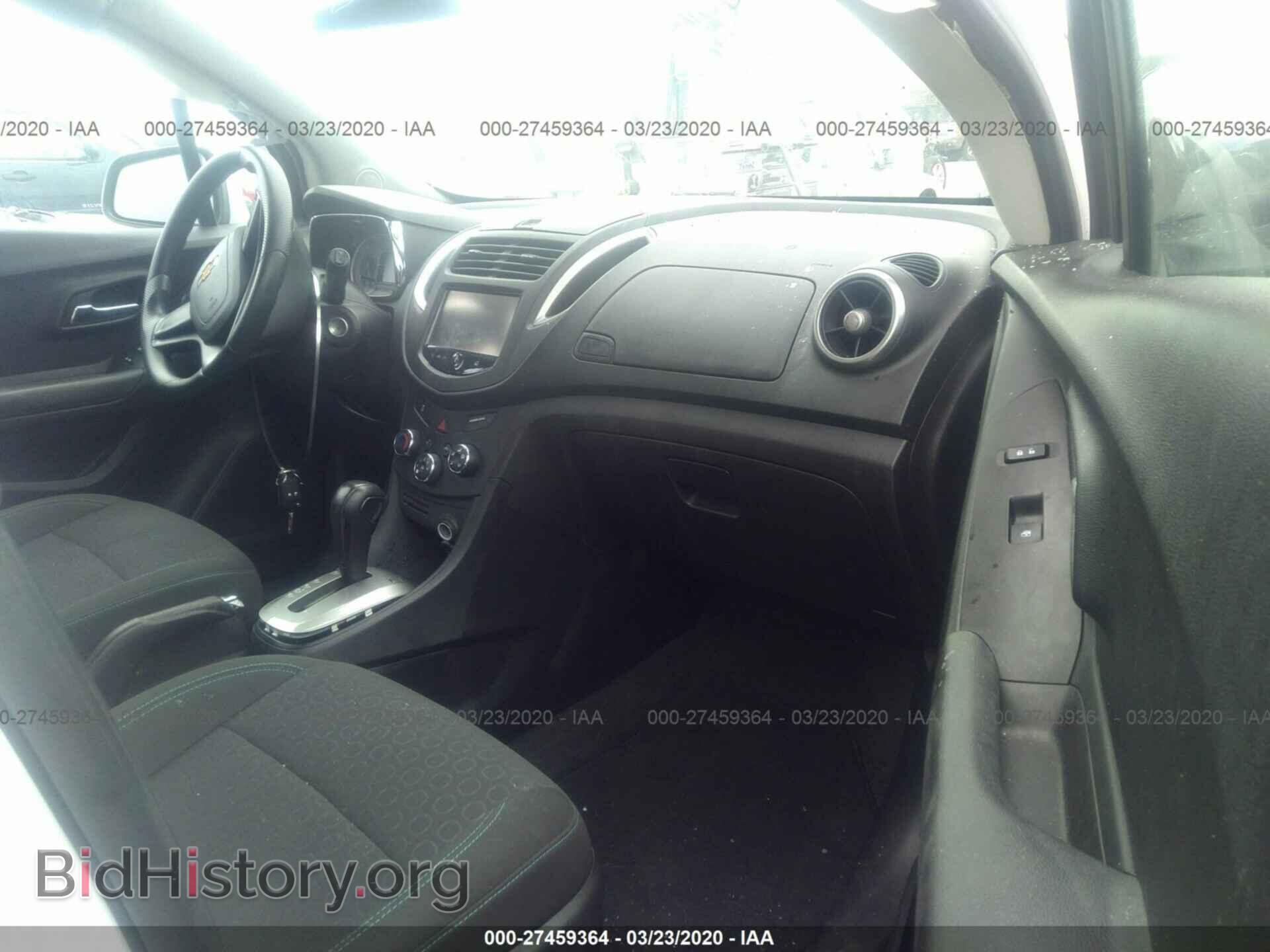 2015 CHEVROLET TRAX - VIN: KL7CJKSB4FB181618 - Фото 5
