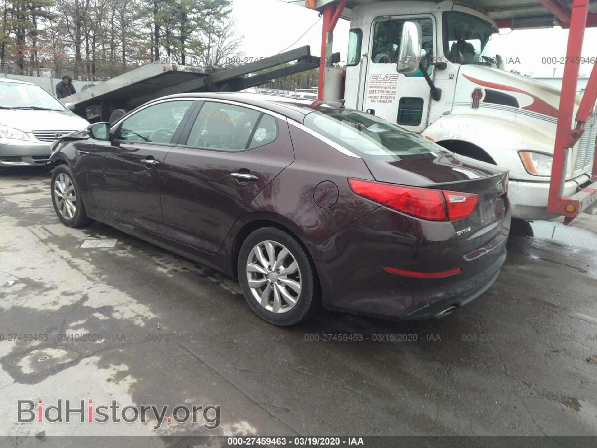 2015 KIA OPTIMA - VIN: 5XXGM4A76FG476489 - Фото 3