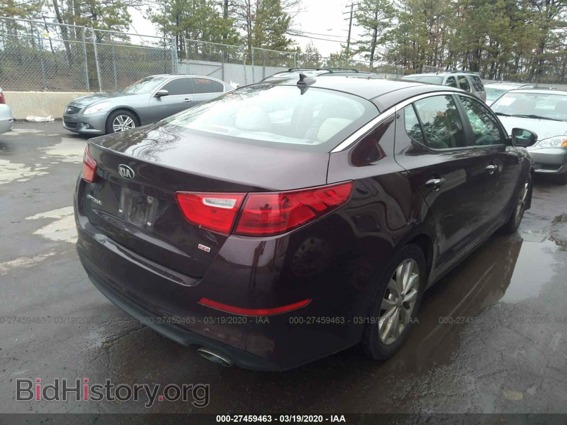 2015 KIA OPTIMA - VIN: 5XXGM4A76FG476489 - Фото 4