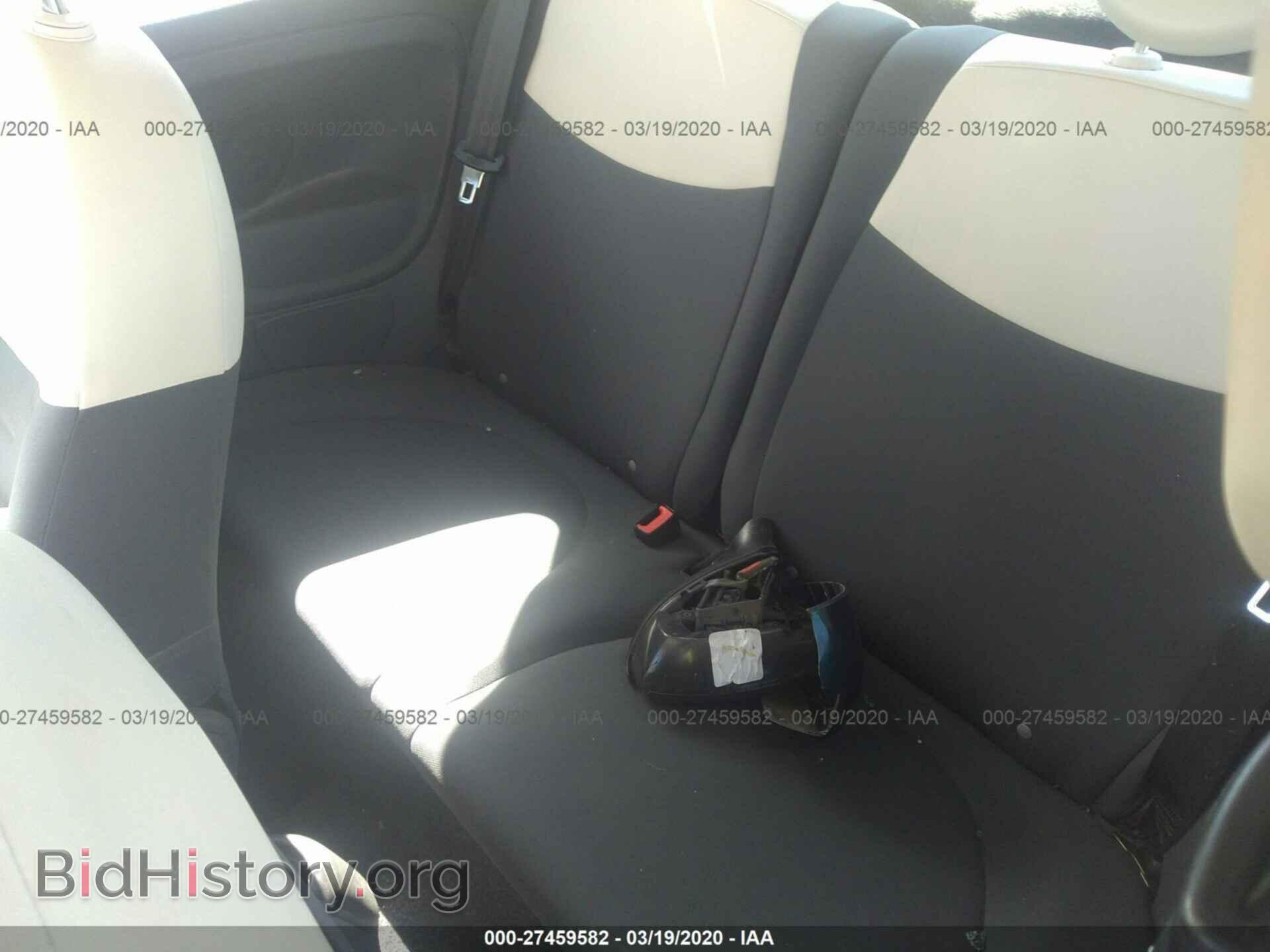 2013 FIAT 500 - VIN: 3C3CFFAR6DT554104 - Фото 8