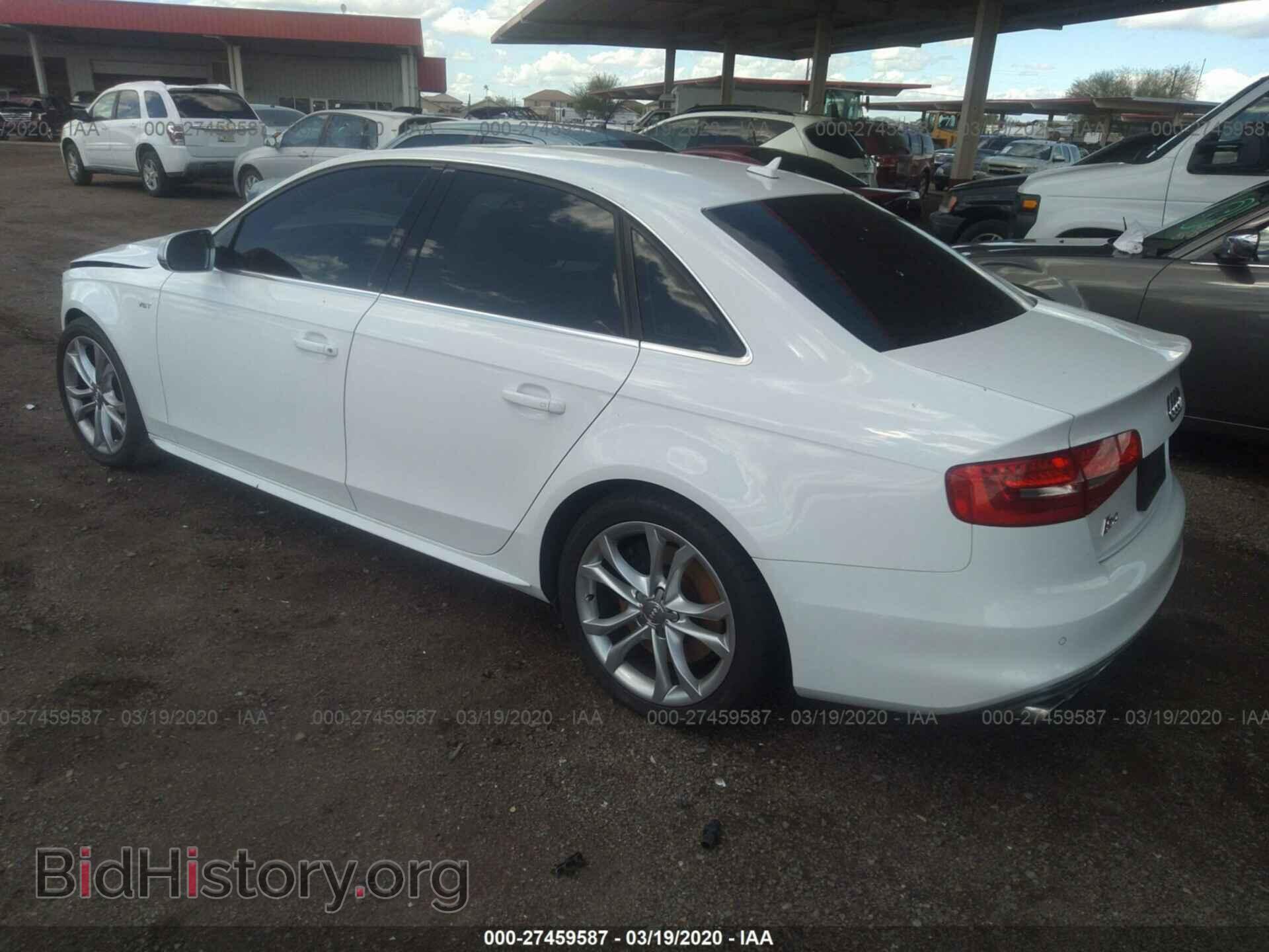 2013 AUDI S4 - VIN: WAUBGAFL6DA222678 - Фото 3