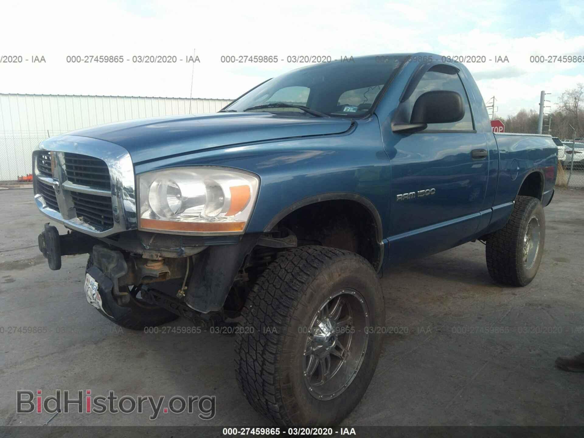 2006 DODGE RAM 1500 - VIN: 1D7HU16N06J140588 - Фото 2