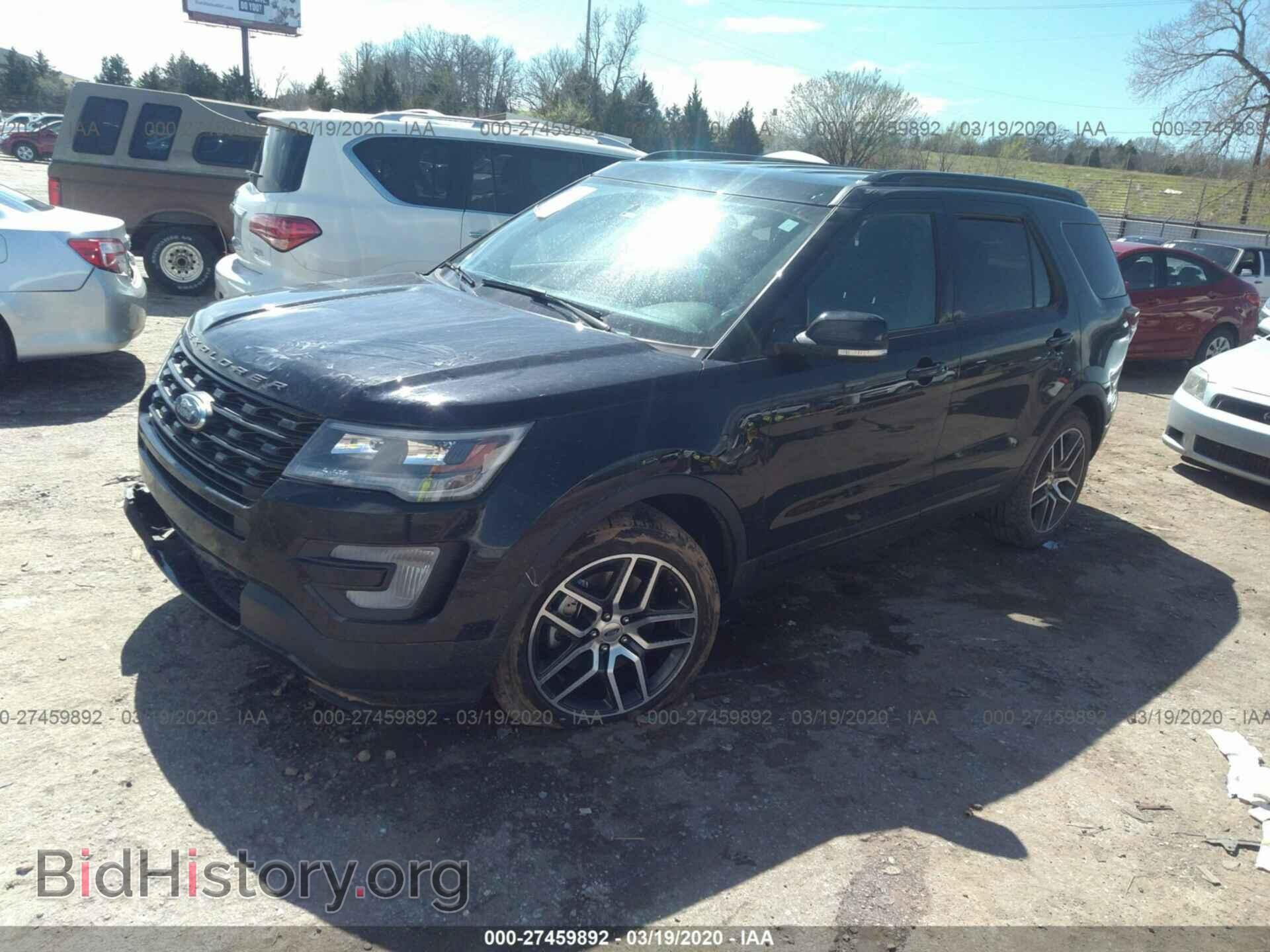 2017 FORD EXPLORER - VIN: 1FM5K8GT3HGD41888 - Фото 2
