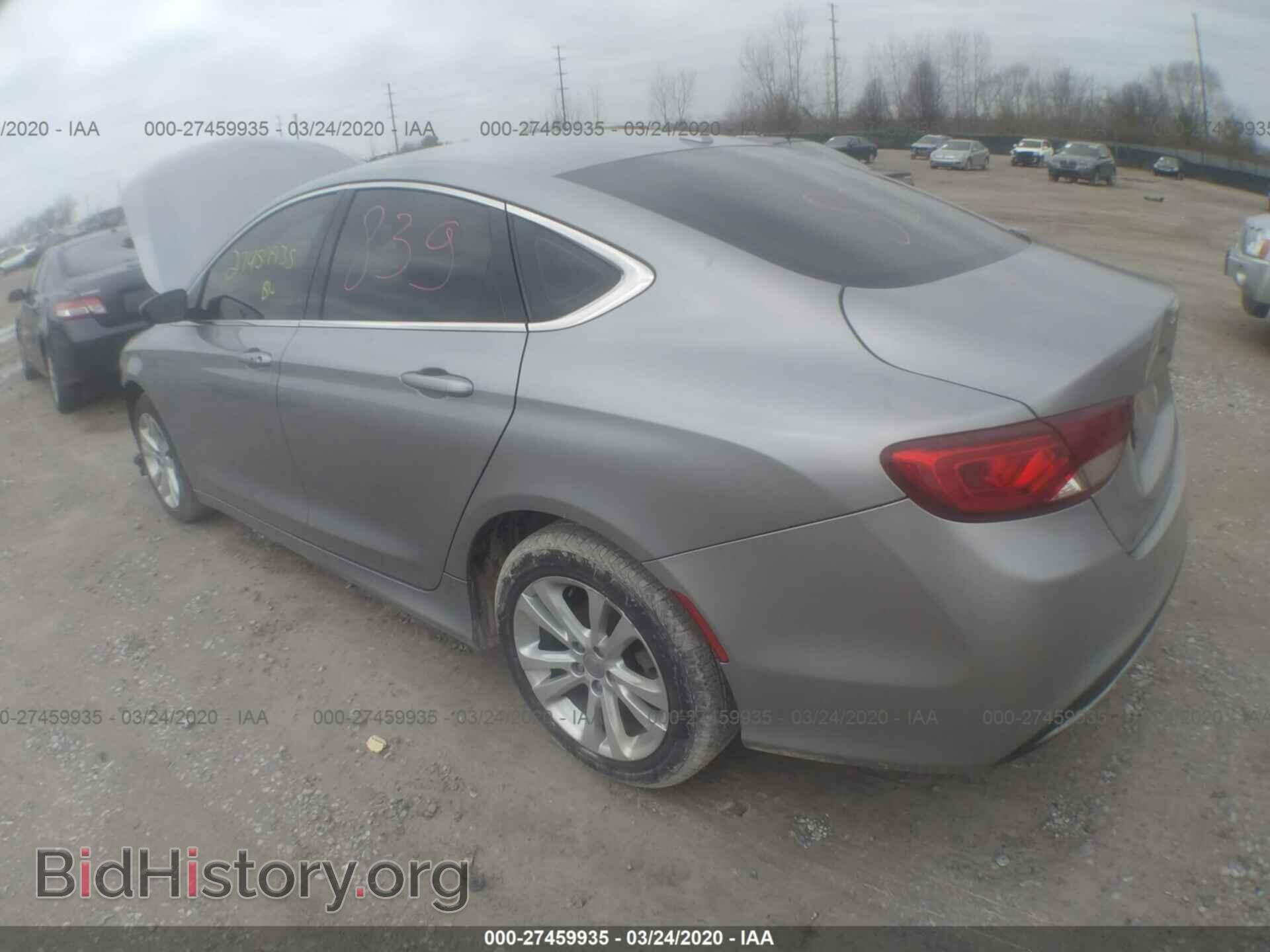 2016 CHRYSLER 200 - VIN: 1C3CCCAB1GN126939 - Фото 3