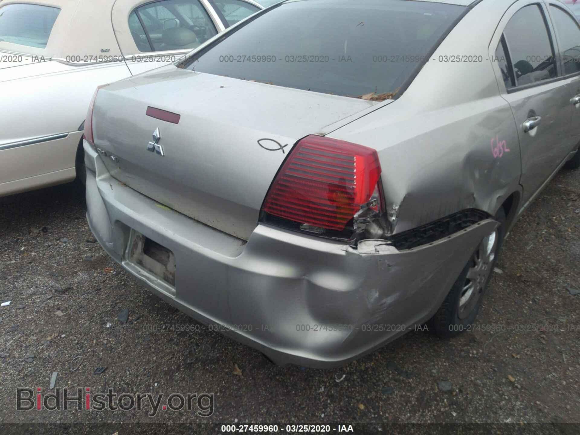 2007 MITSUBISHI GALANT - VIN: 4A3AB36F47E042287 - Фото 6