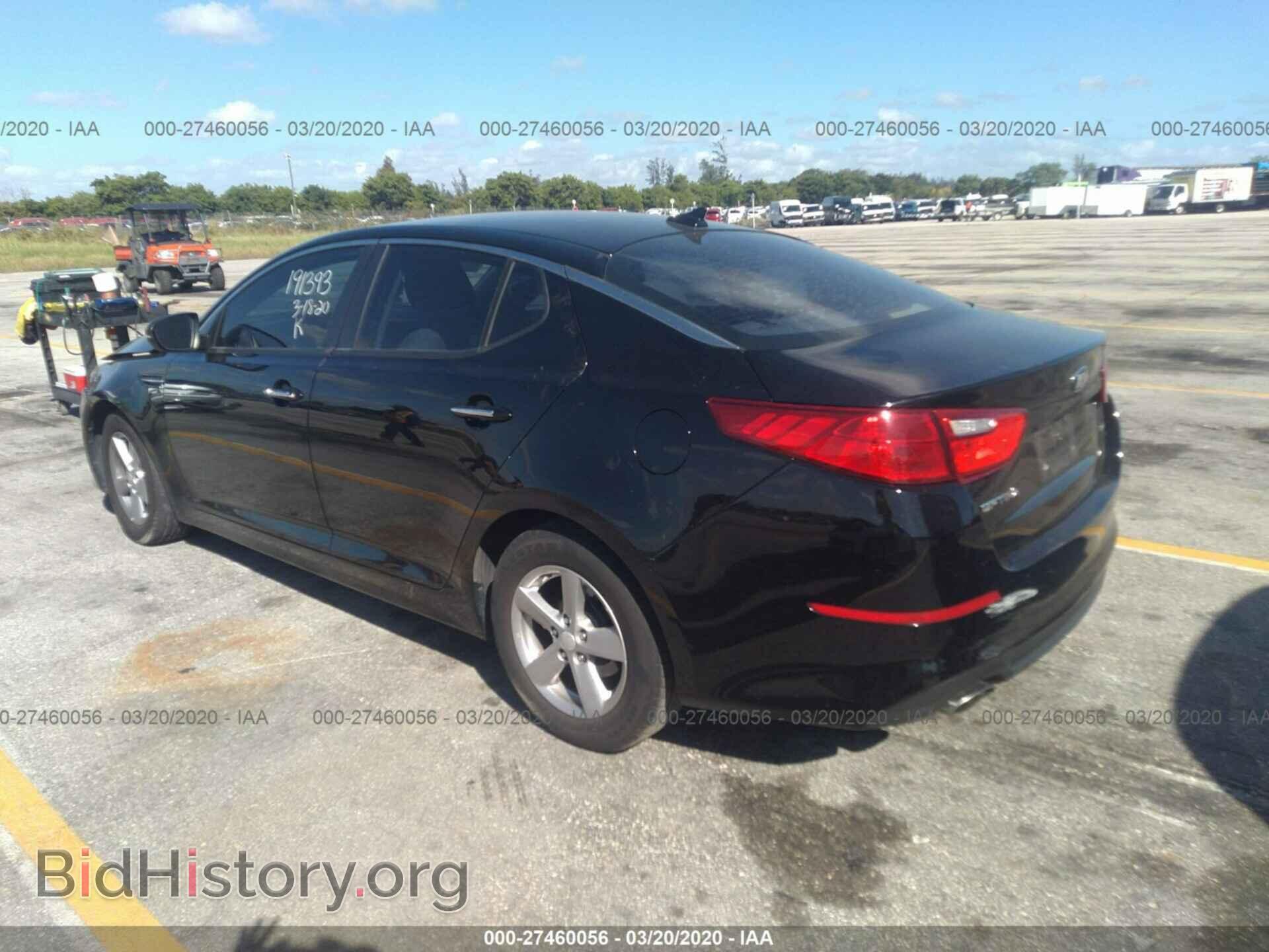 2014 KIA OPTIMA - VIN: 5XXGM4A73EG325706 - Фото 3