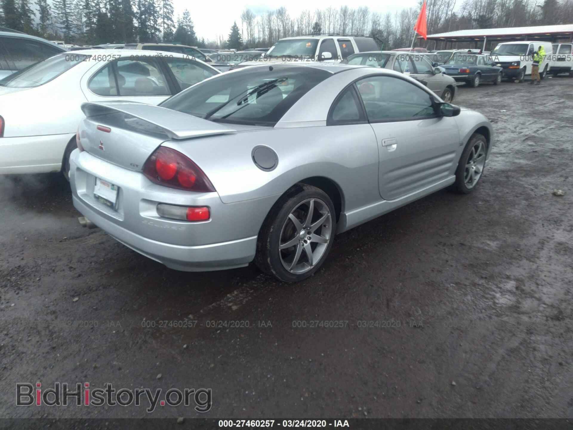 2000 MITSUBISHI ECLIPSE - VIN: 4A3AC54L8YE155596 - Фото 4