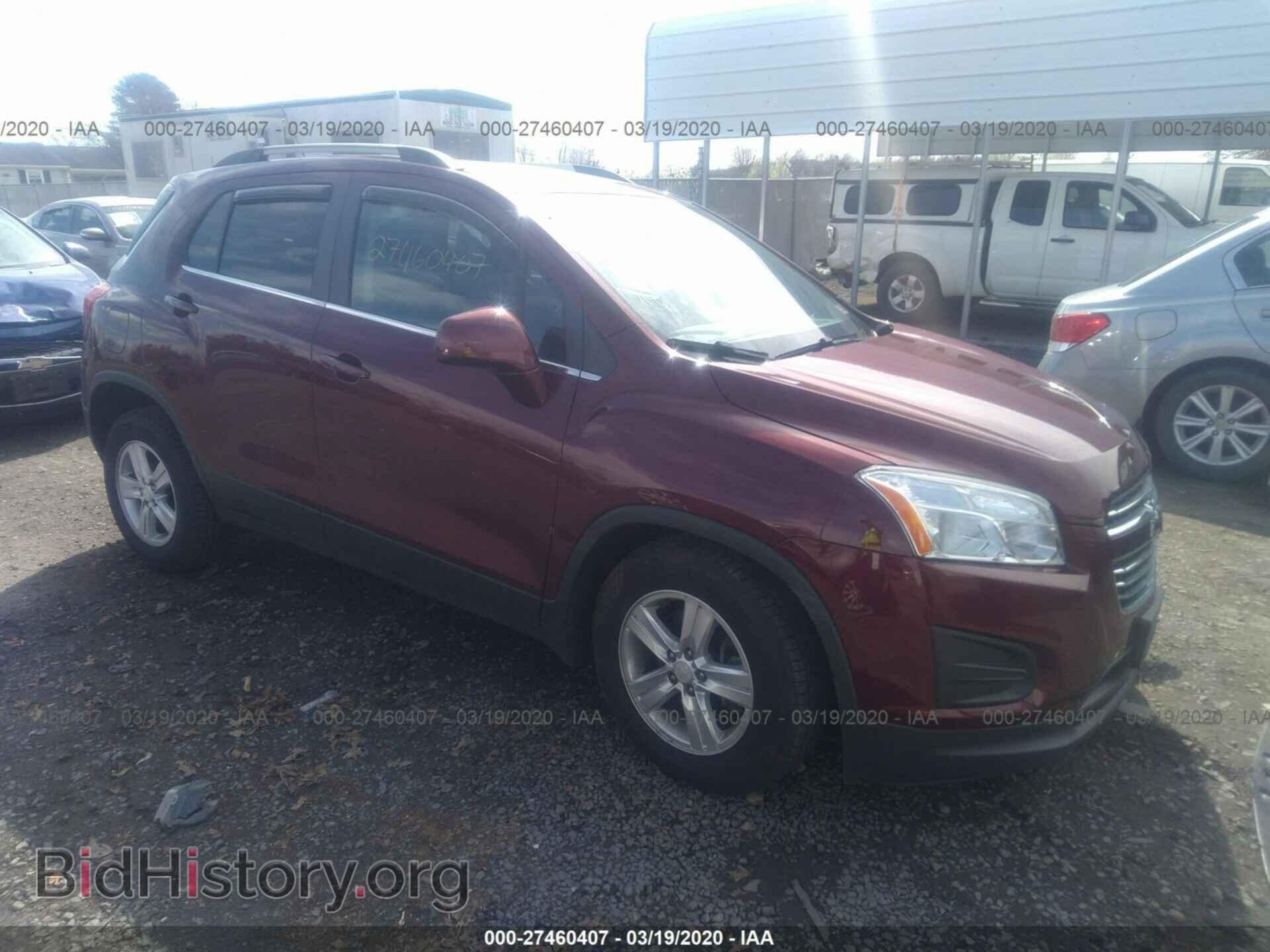 Photo 3GNCJLSBXGL246214 - CHEVROLET TRAX 2016