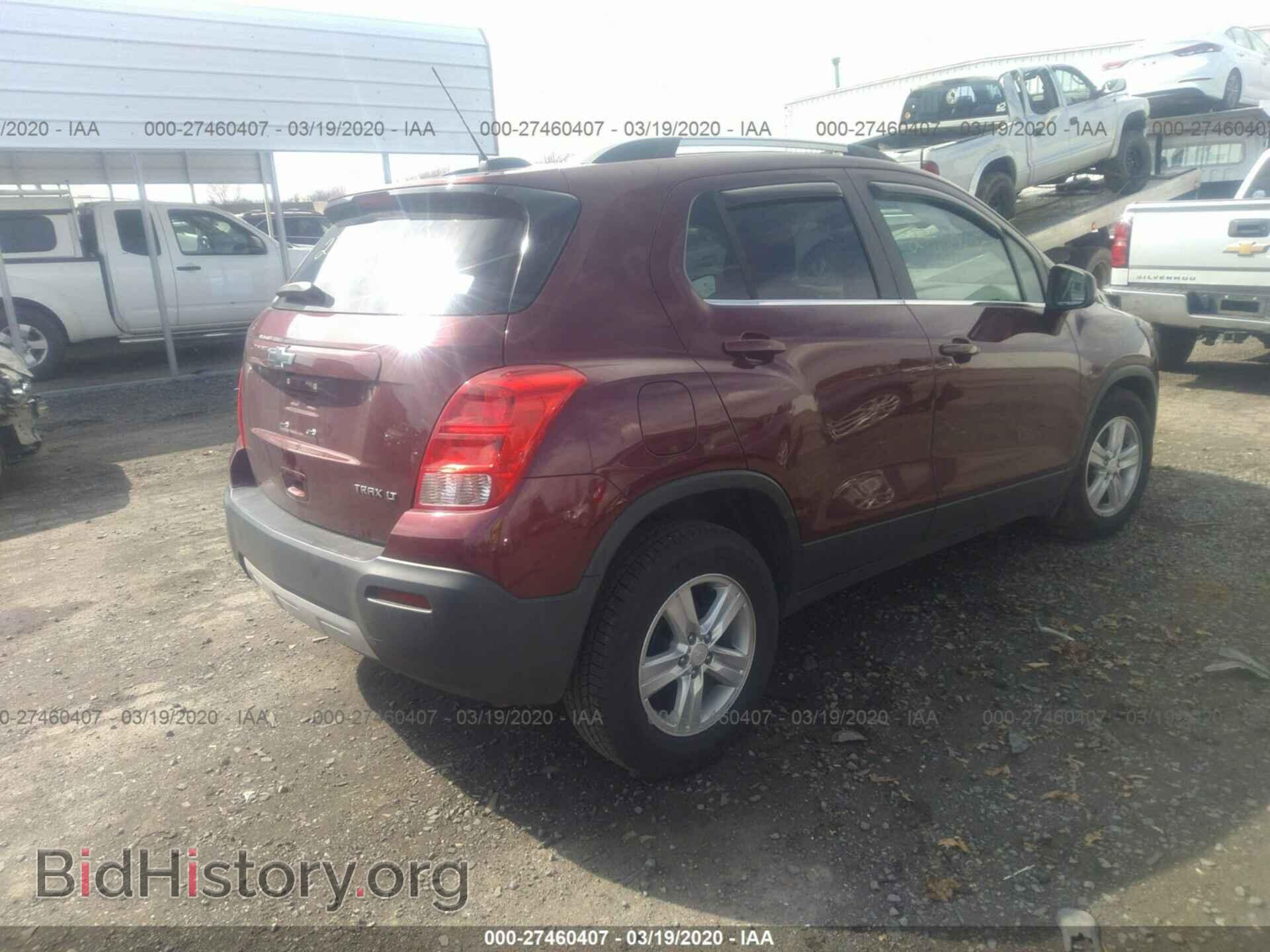 2016 CHEVROLET TRAX - VIN: 3GNCJLSBXGL246214 - Фото 4
