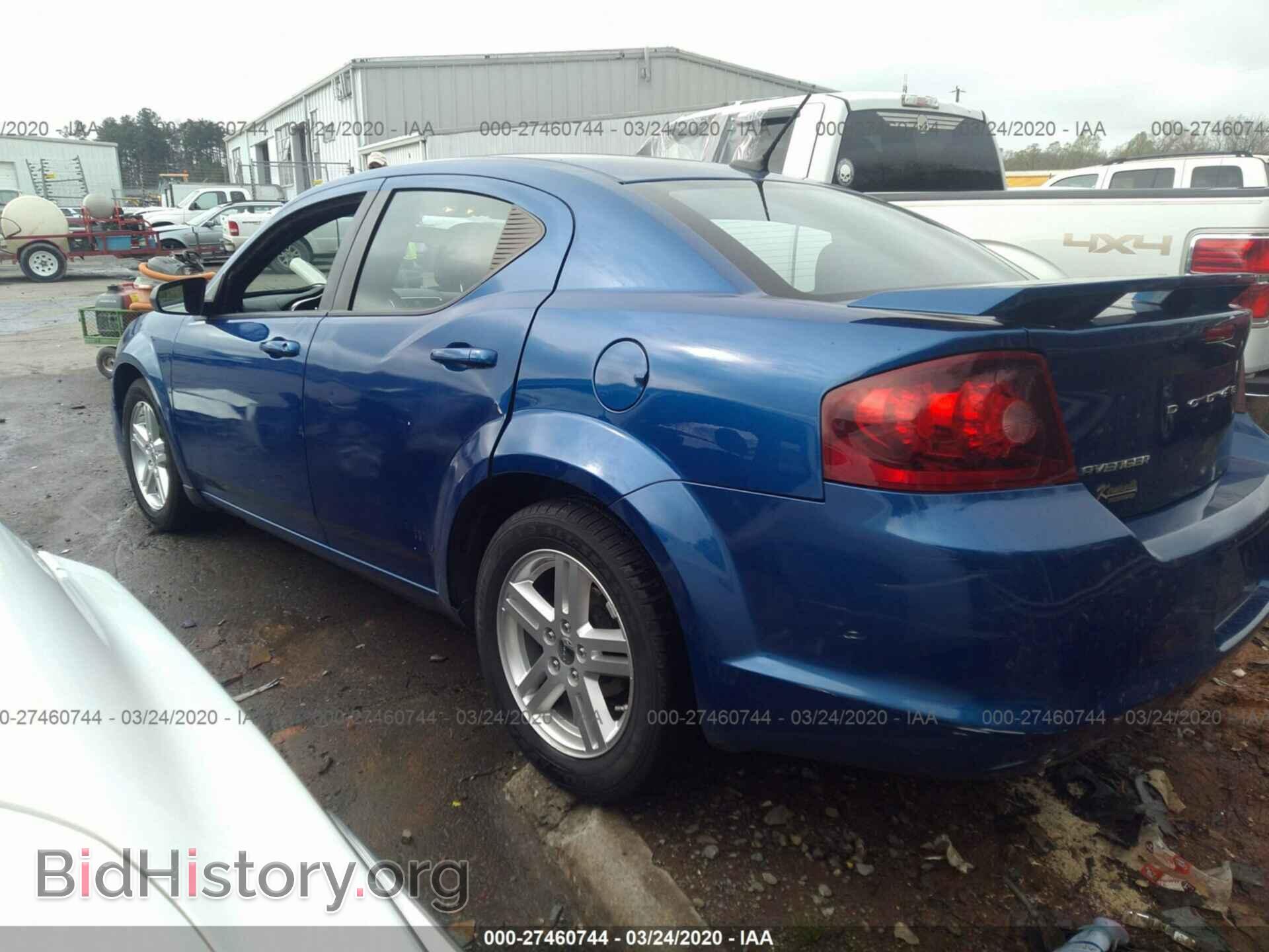 2014 DODGE AVENGER - VIN: 1C3CDZAG6EN227029 - Фото 3