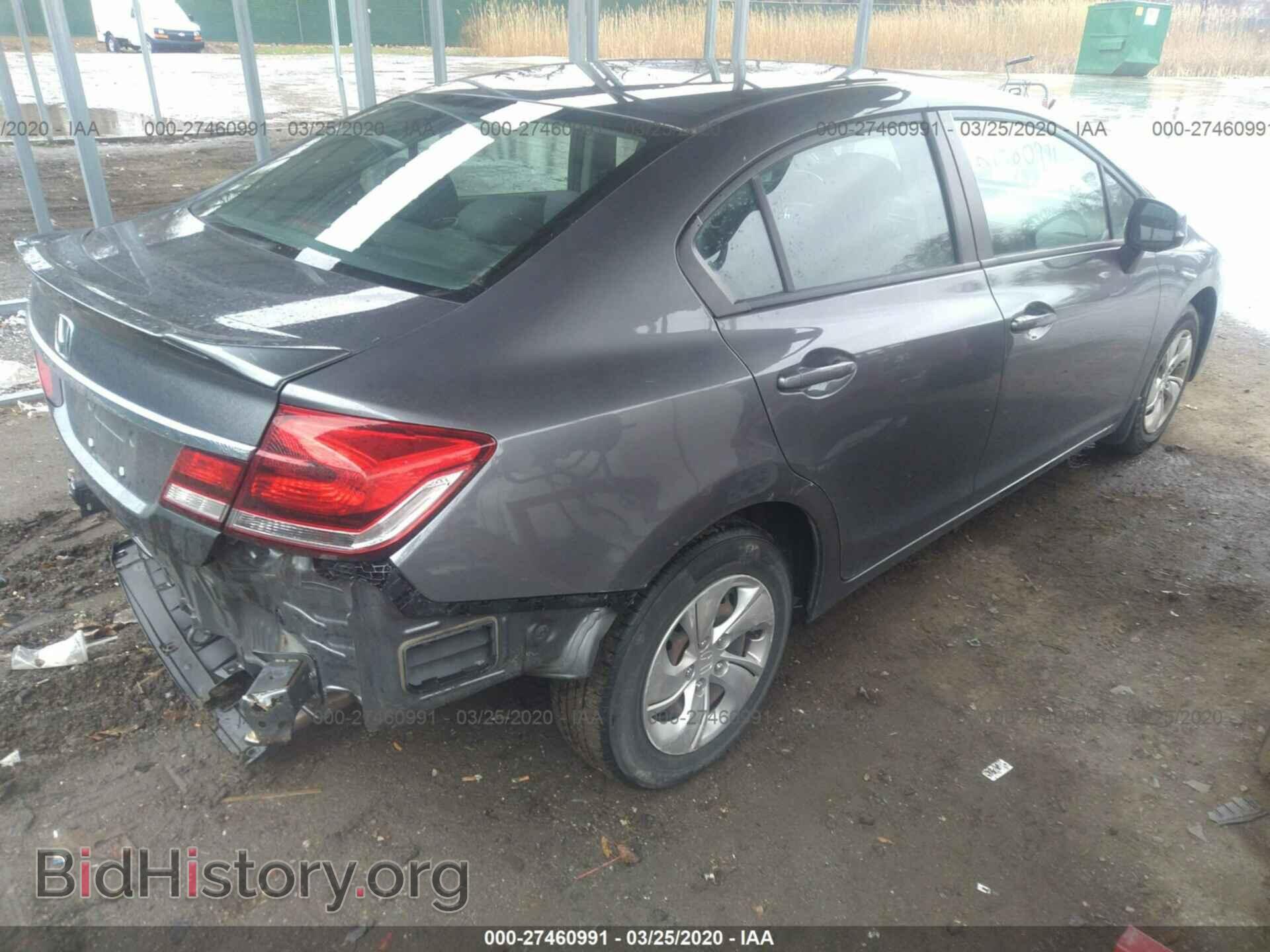 2013 HONDA CIVIC - VIN: 19XFB2E53DE041790 - Фото 4