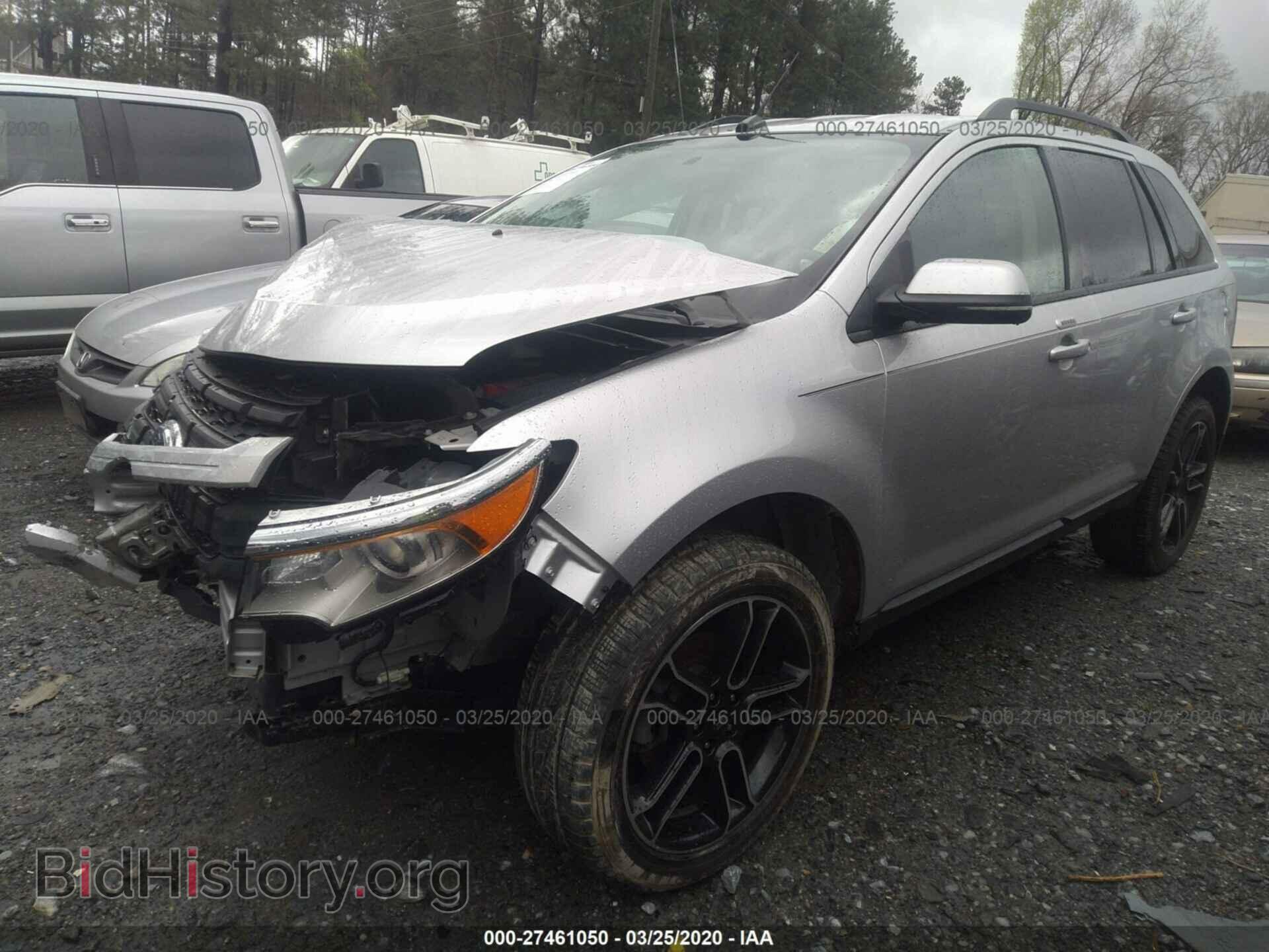 2013 FORD EDGE - VIN: 2FMDK3JC5DBB24304 - Фото 2