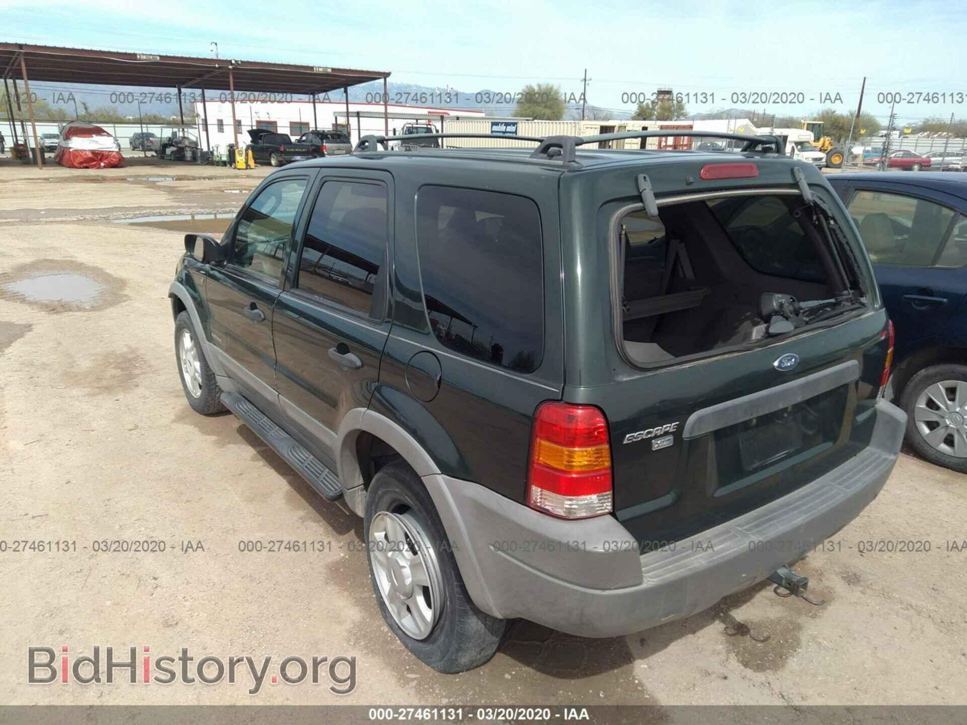 2002 FORD ESCAPE - VIN: 1FMCU04112KB54062 - Фото 3