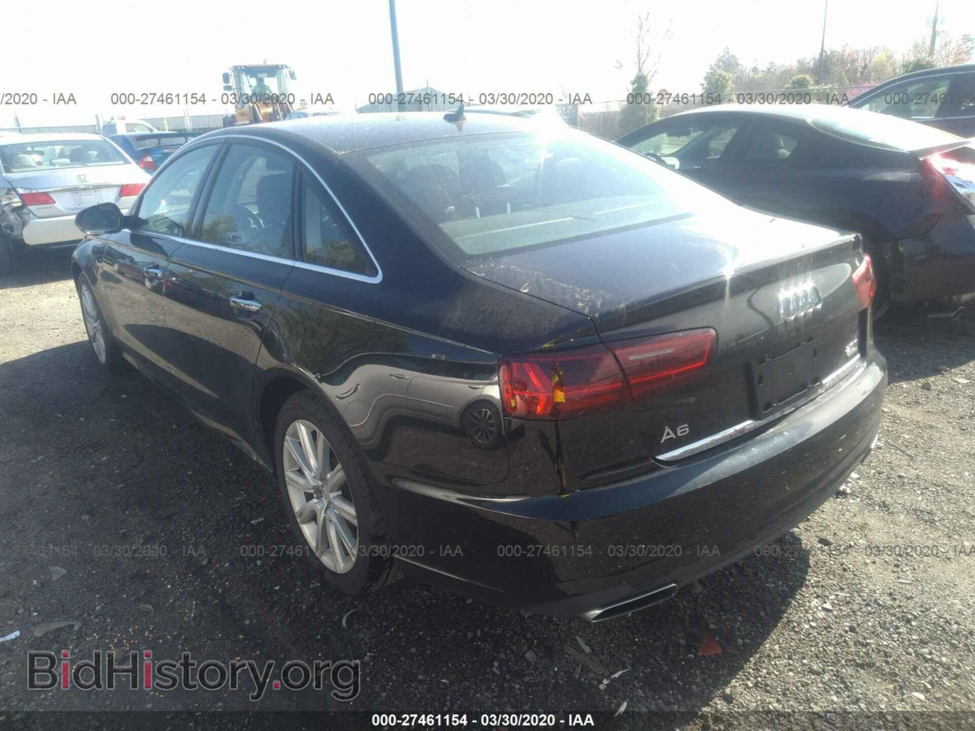 2016 AUDI A6 - VIN: WAUGFAFC2GN104102 - Фото 3