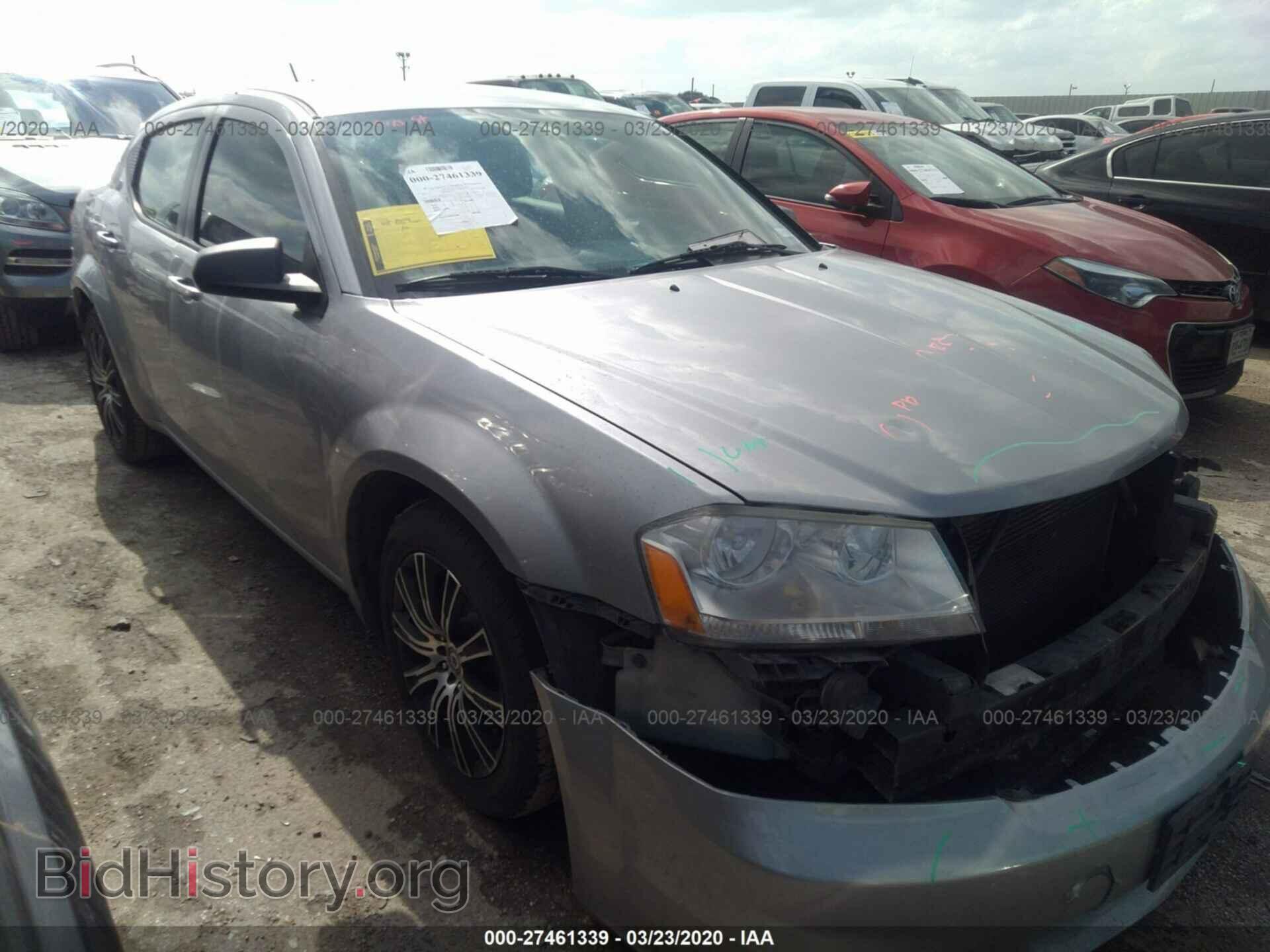 Фотография 1C3CDZAB0DN638672 - DODGE AVENGER 2013