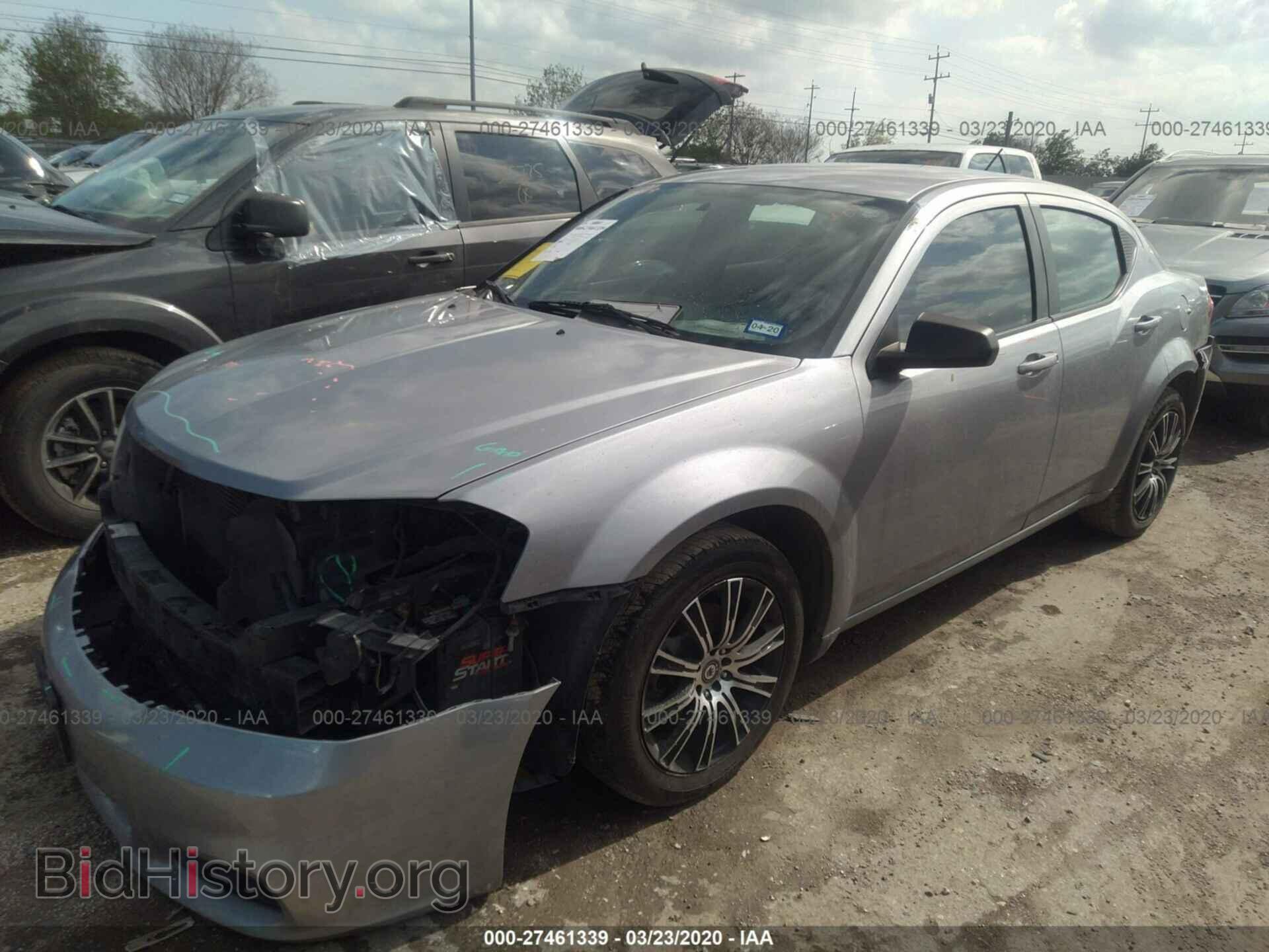 2013 DODGE AVENGER - VIN: 1C3CDZAB0DN638672 - Фото 2