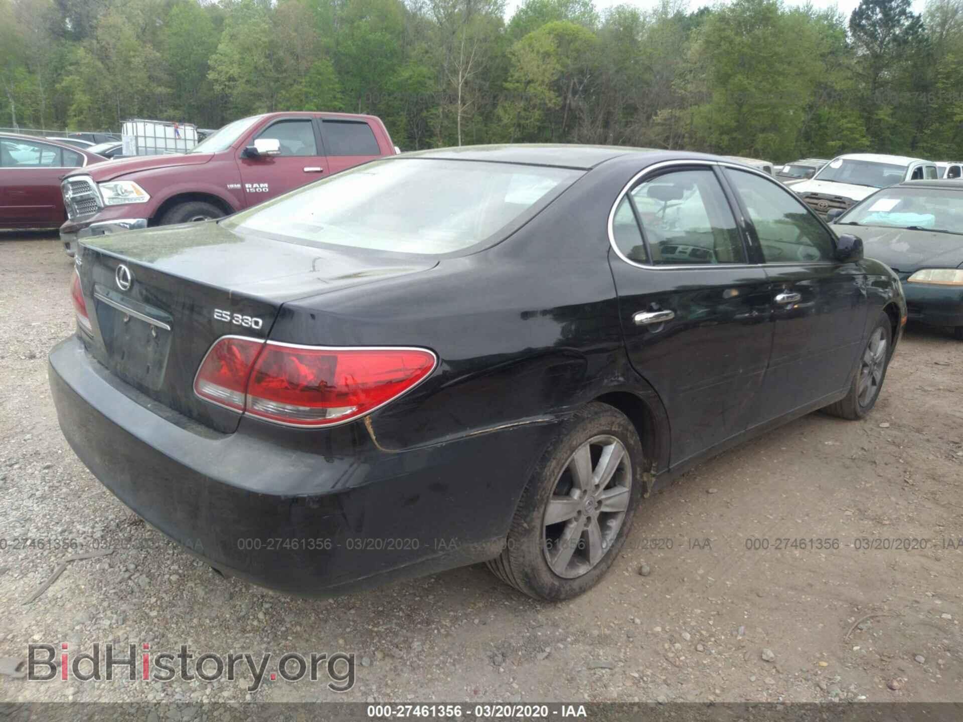 2005 LEXUS ES - VIN: JTHBA30G355094663 - Photo 4