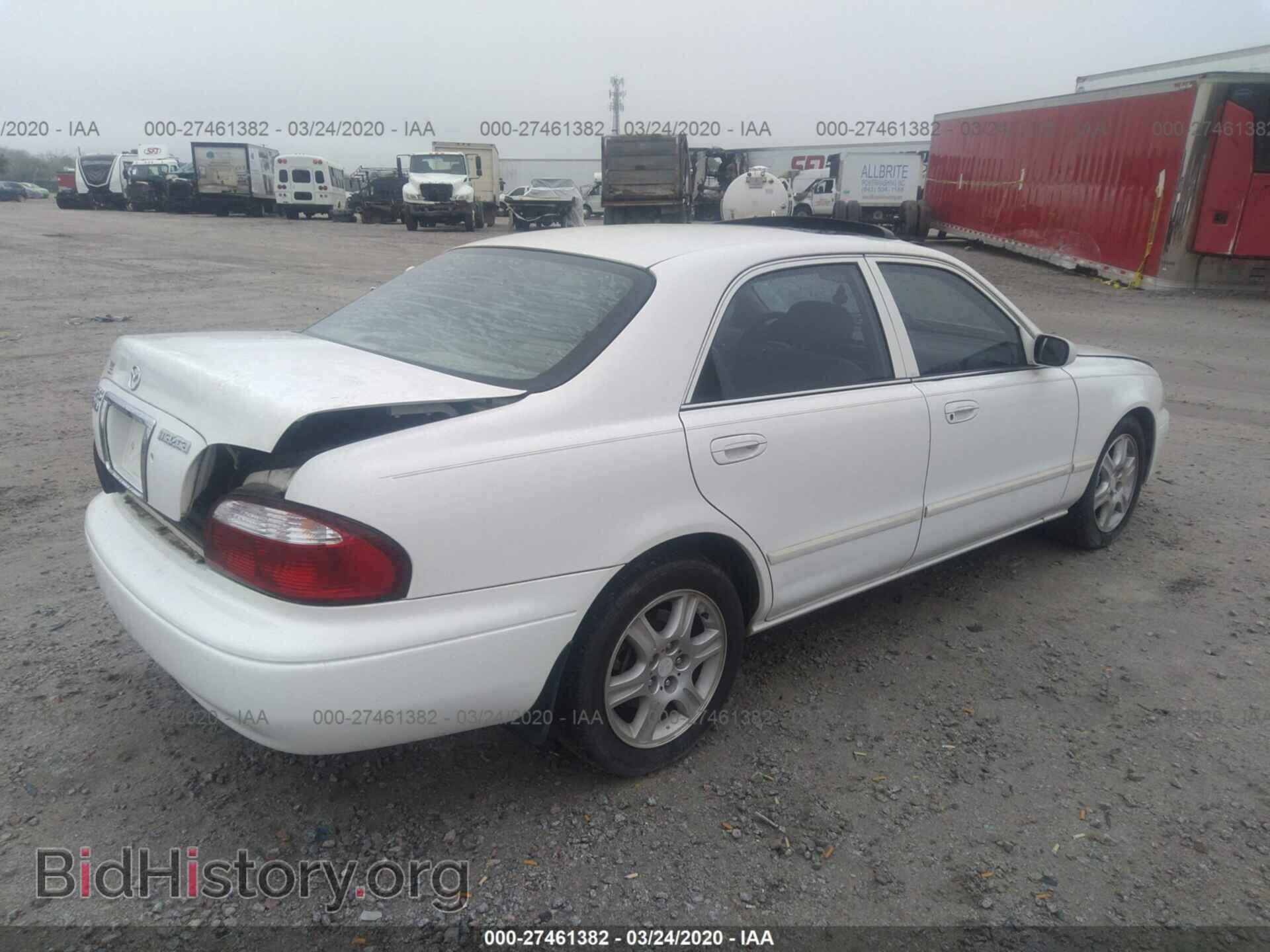 2001 MAZDA 626 - VIN: 1YVGF22FX15205849 - Фото 4