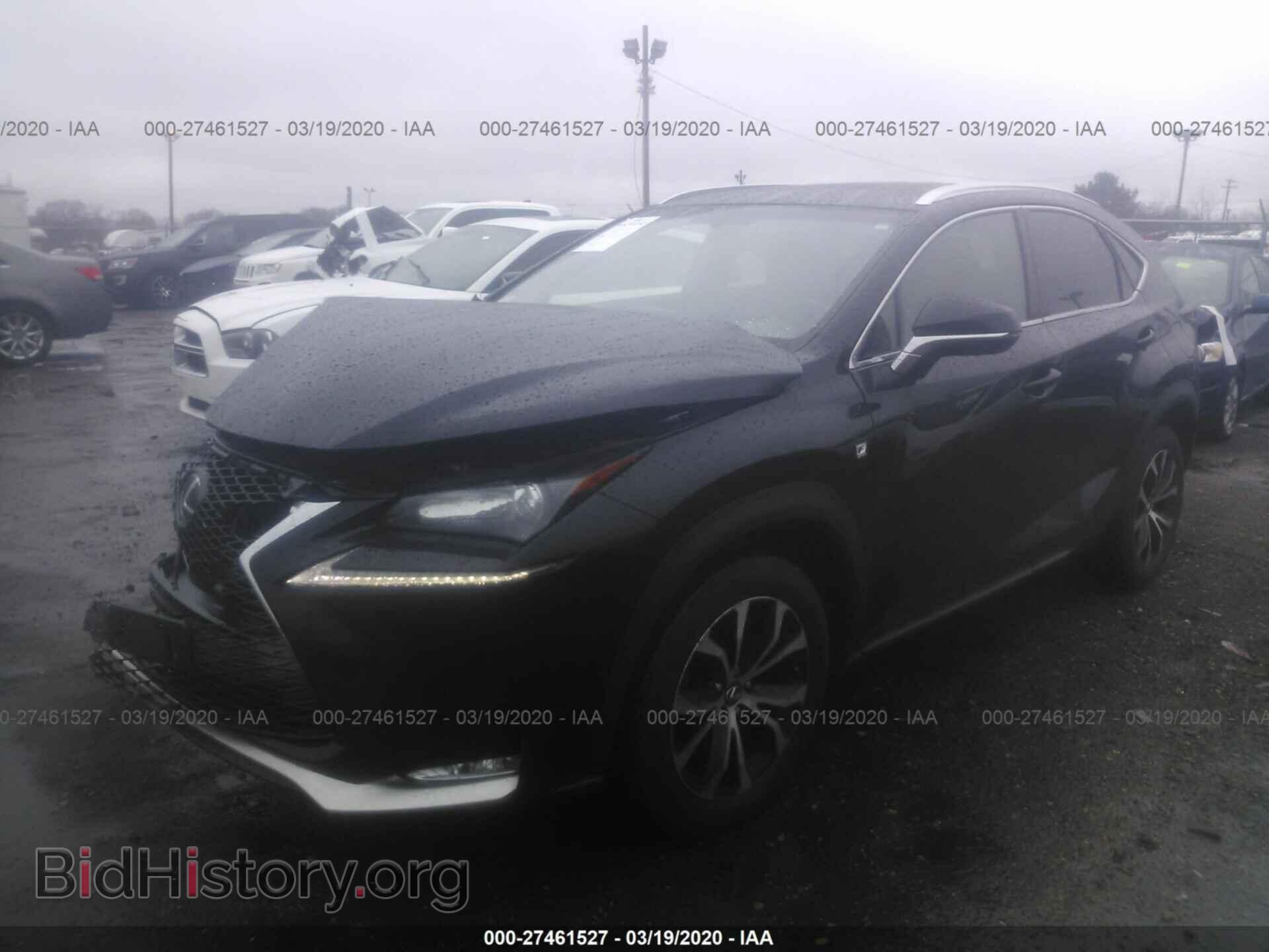 2015 LEXUS NX - VIN: JTJBARBZ8F2018276 - Фото 2