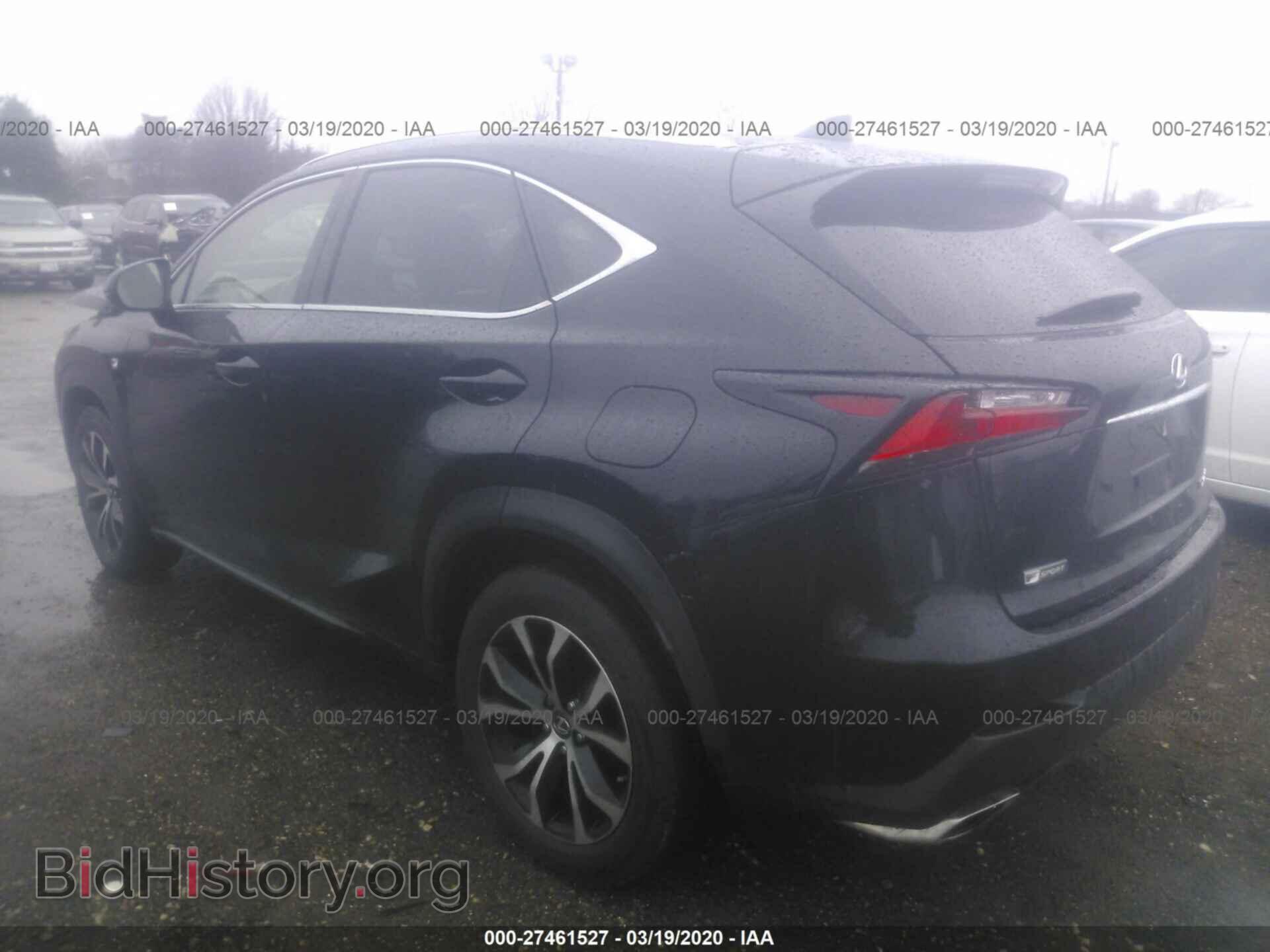 2015 LEXUS NX - VIN: JTJBARBZ8F2018276 - Фото 3
