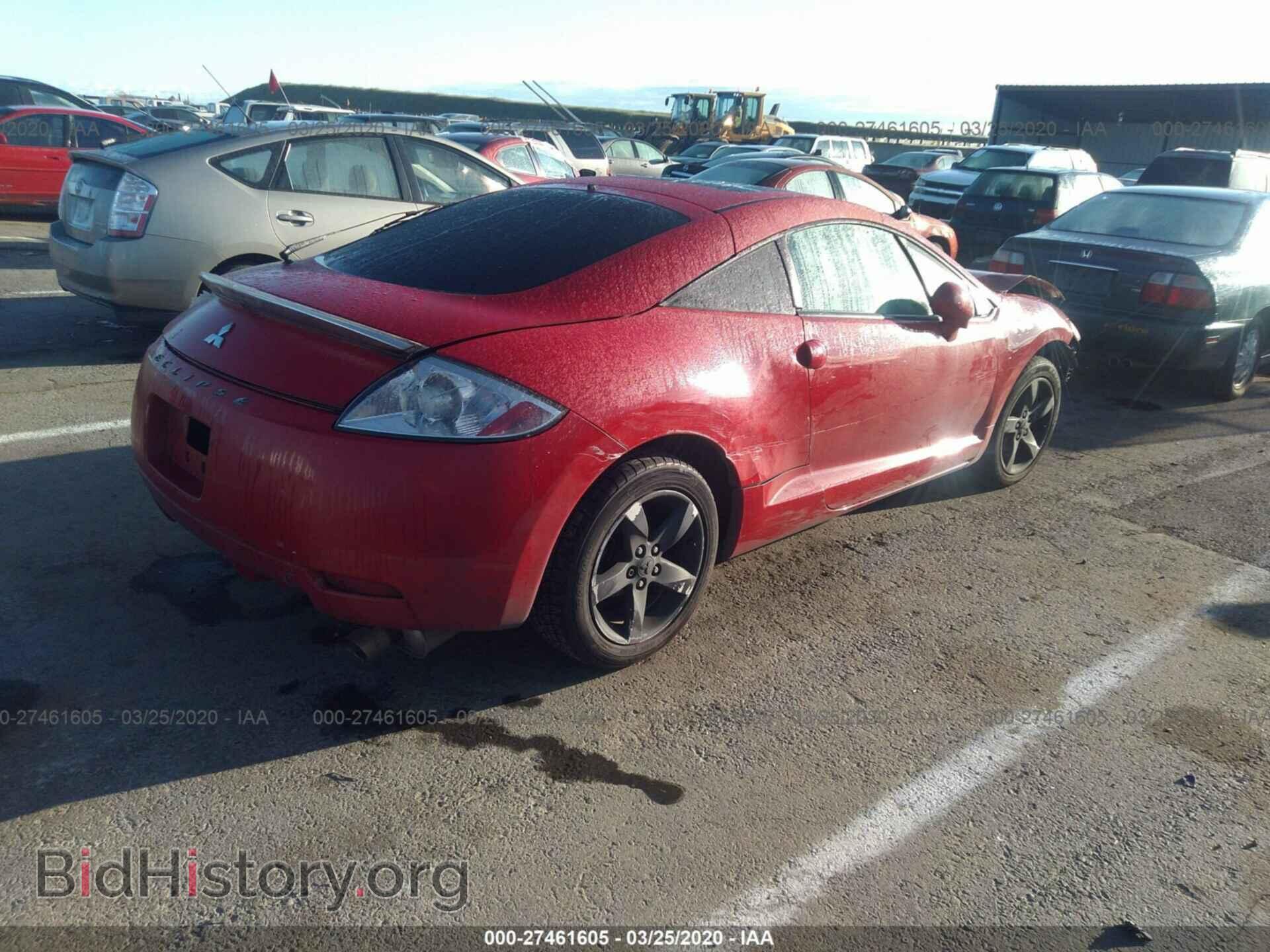 2007 MITSUBISHI ECLIPSE - VIN: 4A3AK24F47E036194 - Фото 4