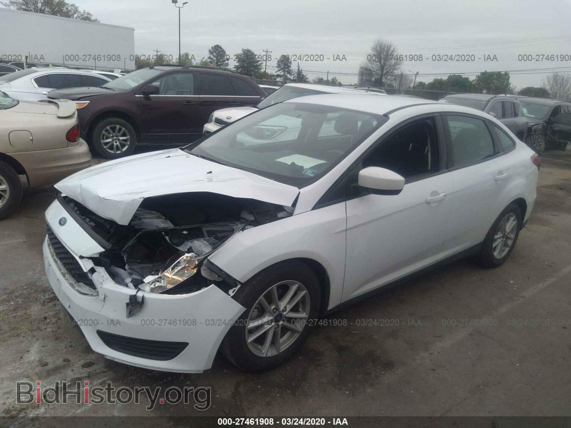 2018 FORD FOCUS - VIN: 1FADP3F28JL329932 - Фото 2