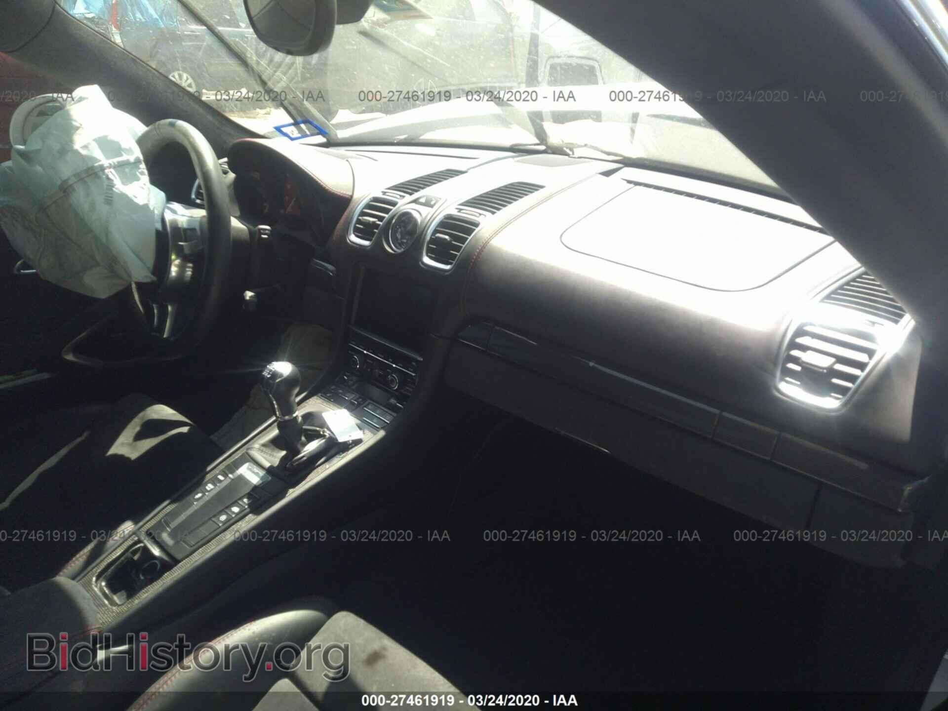 2015 PORSCHE CAYMAN - VIN: WP0AB2A84FK181602 - Фото 5