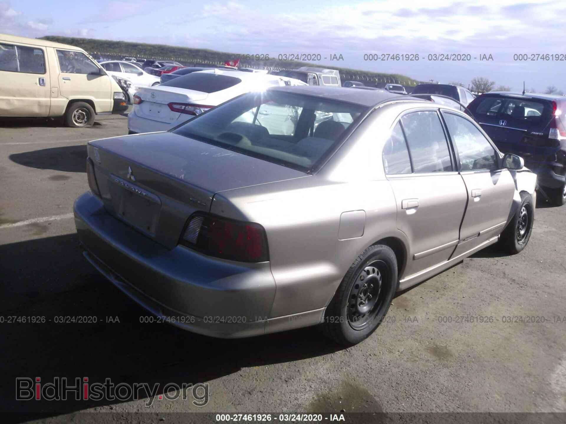 2003 MITSUBISHI GALANT - VIN: 4A3AA46G63E080423 - Фото 4