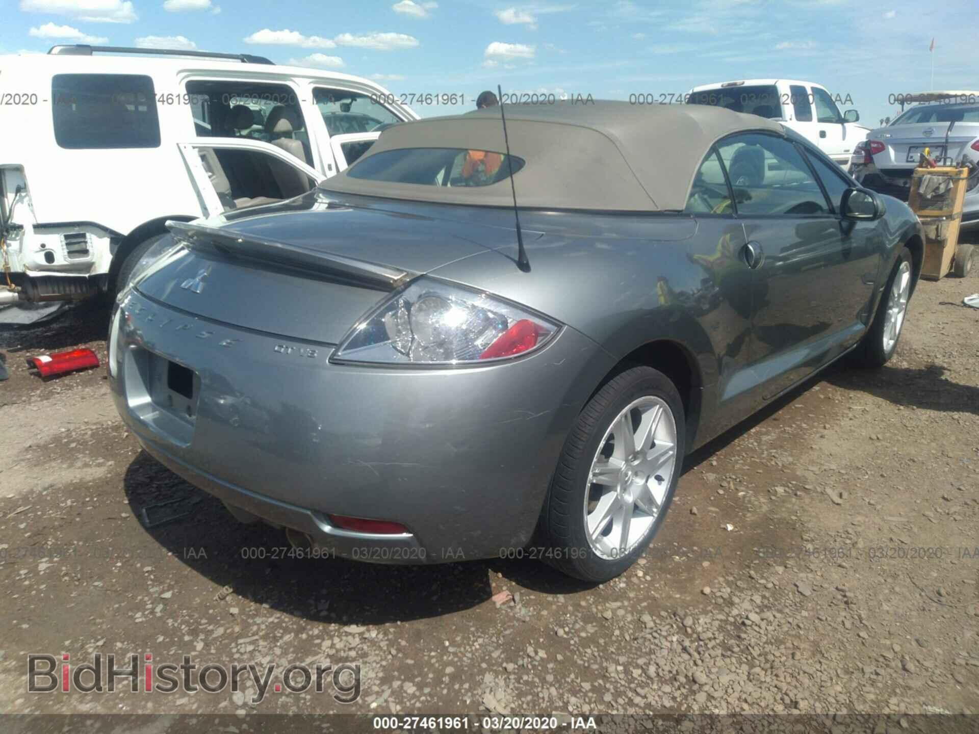 2007 MITSUBISHI ECLIPSE - VIN: 4A3AL35T77E015458 - Фото 4