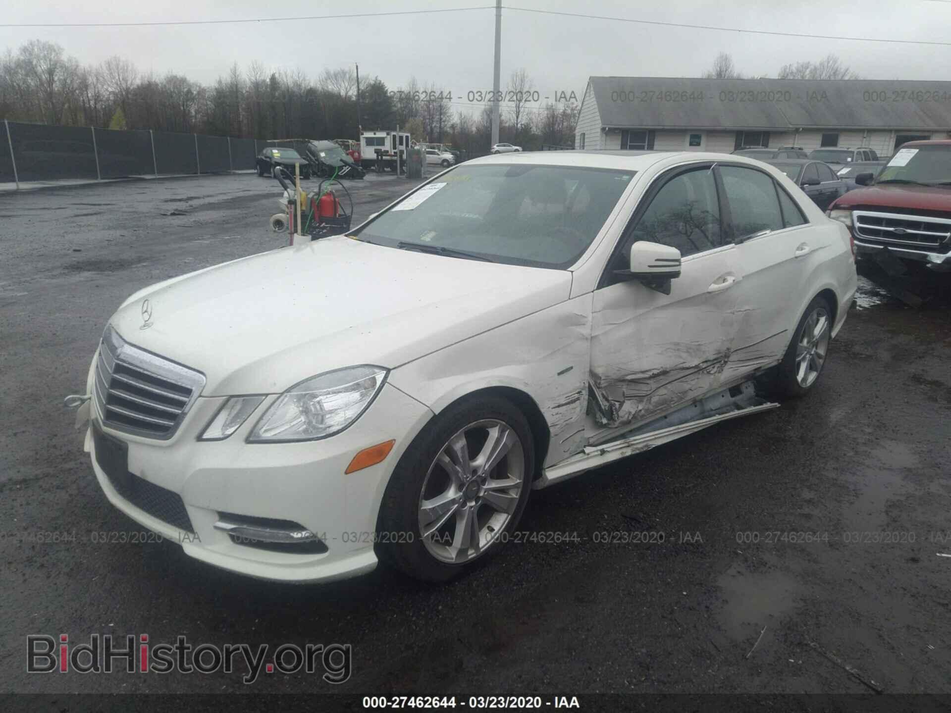 2012 MERCEDES-BENZ E - VIN: WDDHF8JB4CA606910 - Photo 2