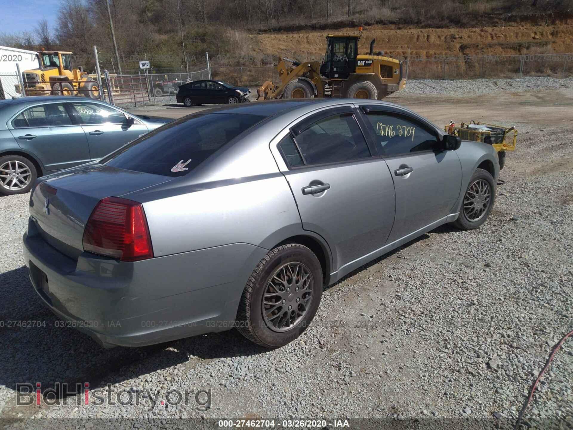 2007 MITSUBISHI GALANT - VIN: 4A3AB36F67E061472 - Фото 4