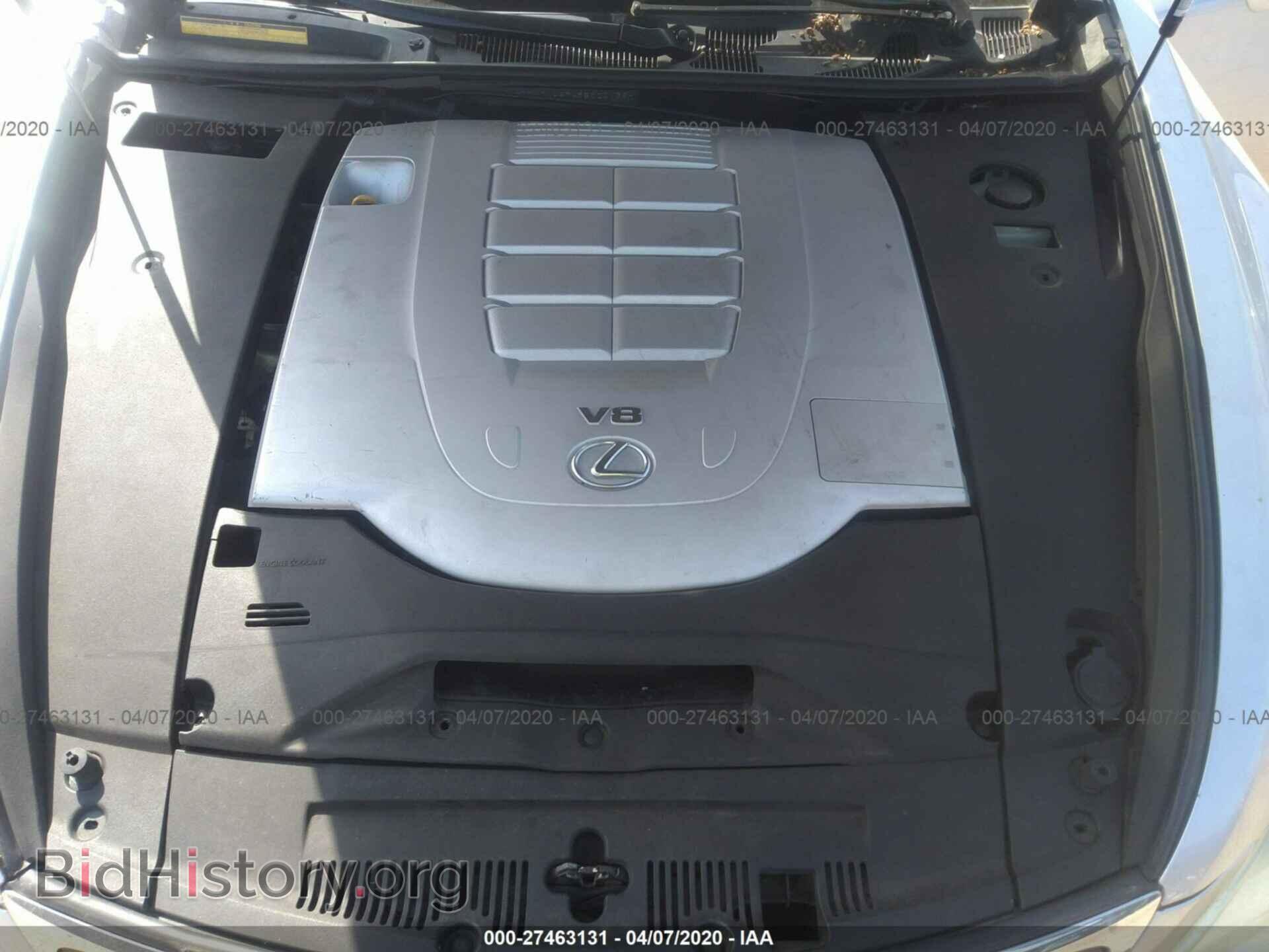 2009 LEXUS LS - VIN: JTHCL46F495000136 - Фото 10